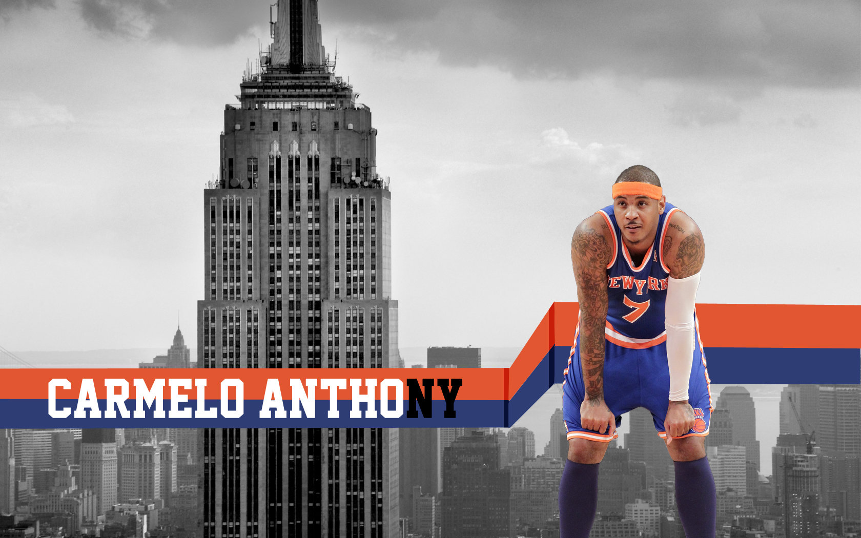 Download hd 1680x1050 New York Knicks desktop background ID:295016 for free