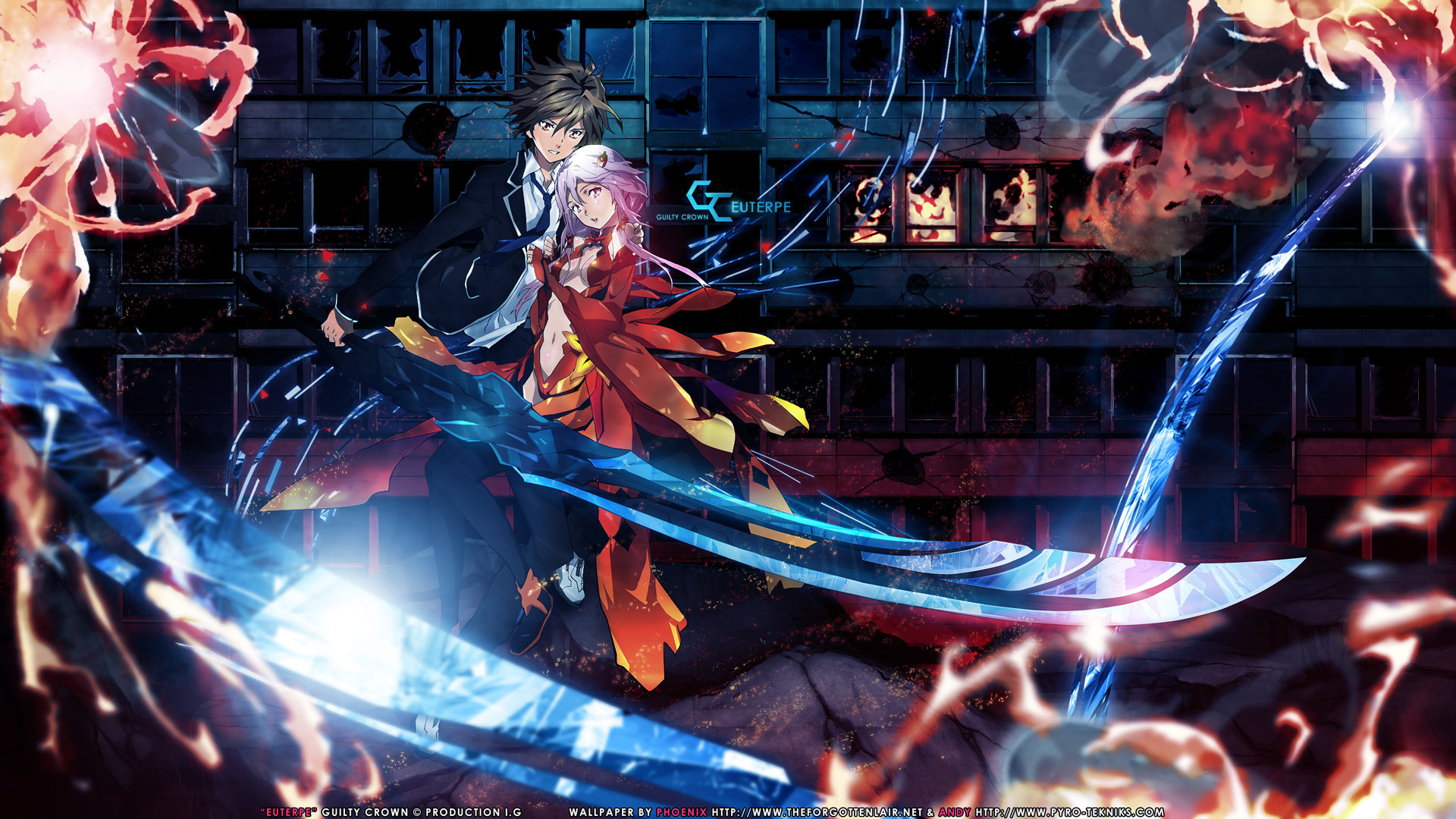 Free download Guilty Crown background ID:254390 full hd 1920x1080 for desktop