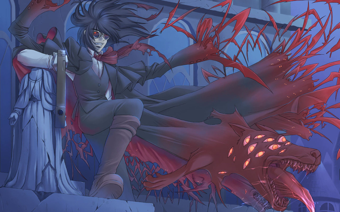Free download Hellsing background ID:329582 hd 1440x900 for PC