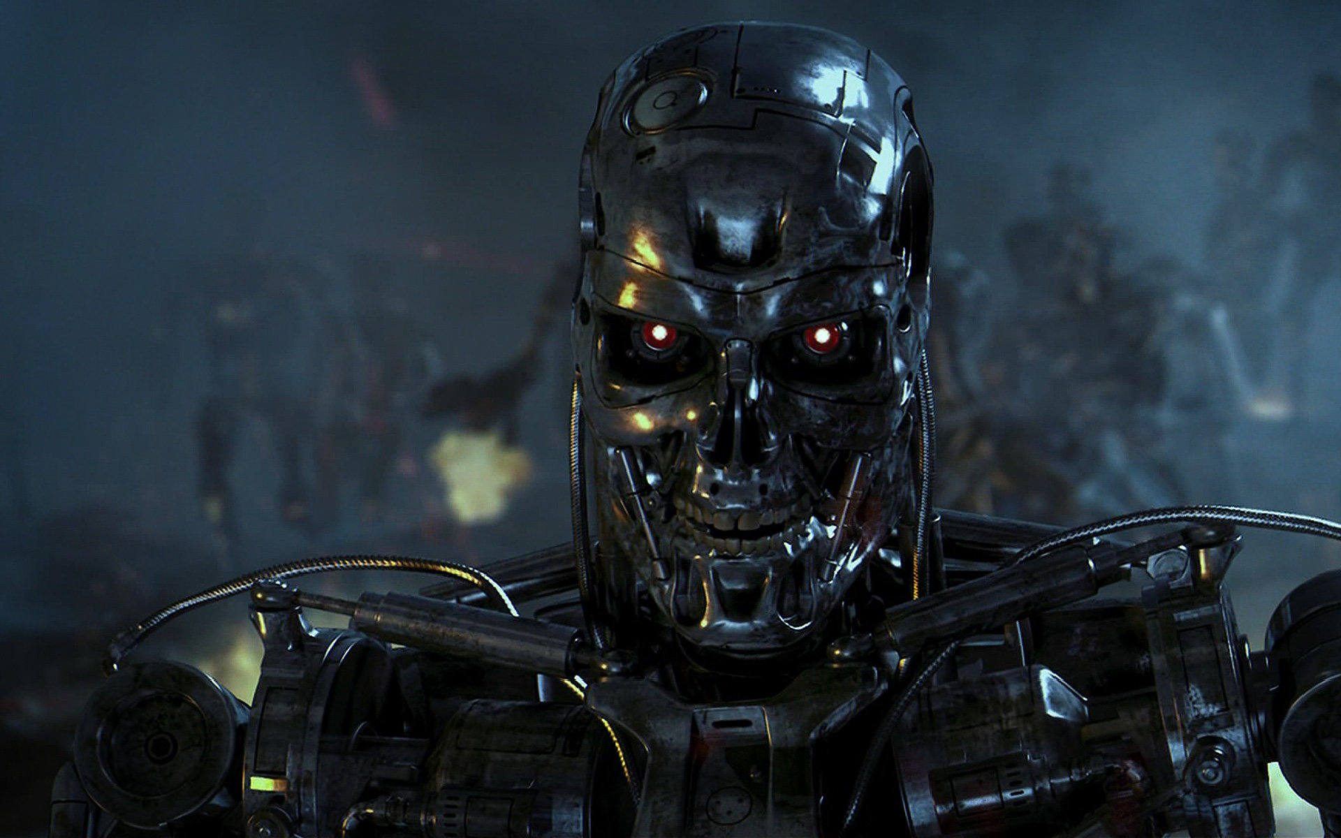 Download hd 1920x1200 The Terminator PC background ID:66829 for free