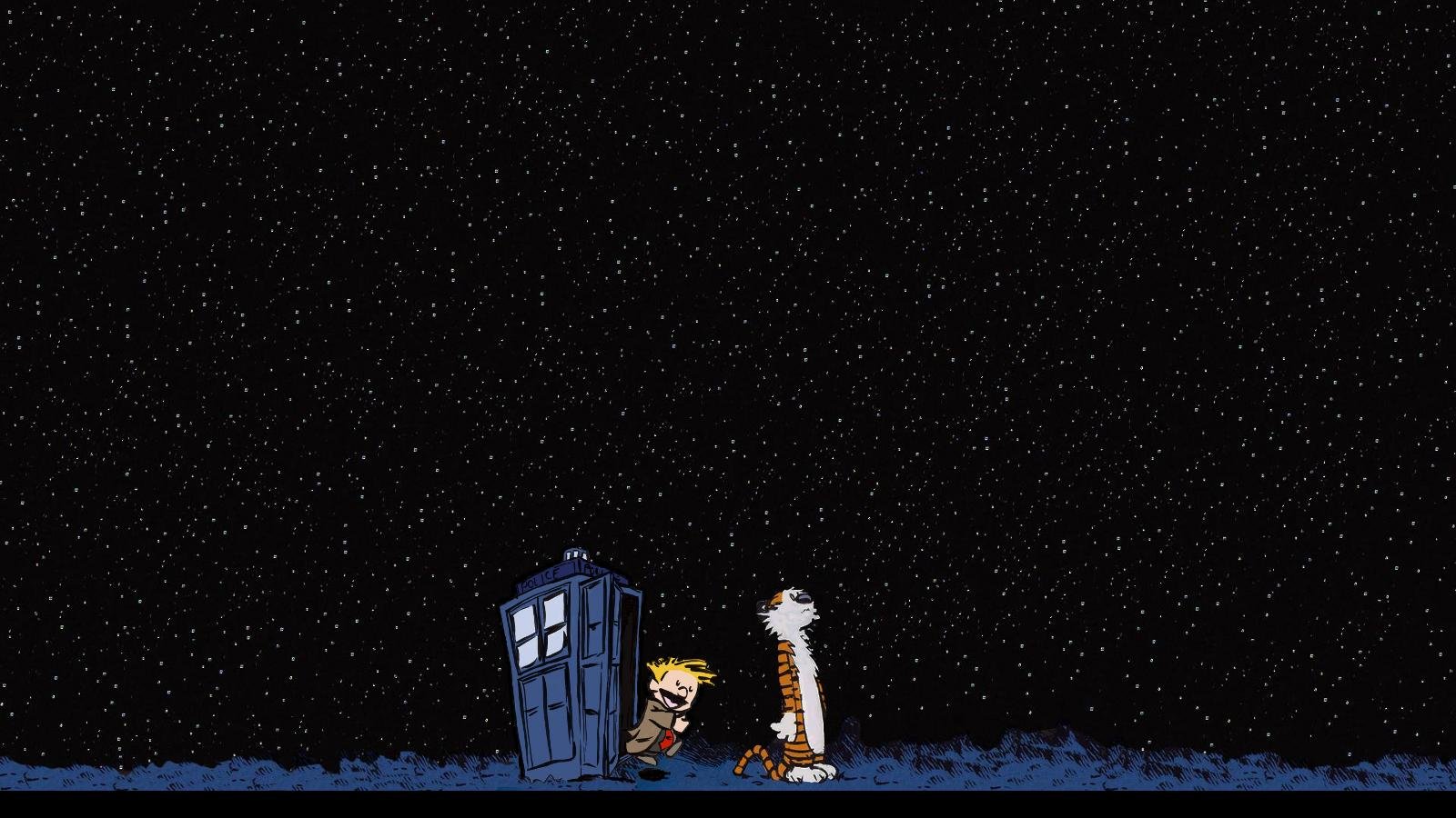 High resolution Calvin and Hobbes hd 1600x900 wallpaper ID:211375 for computer