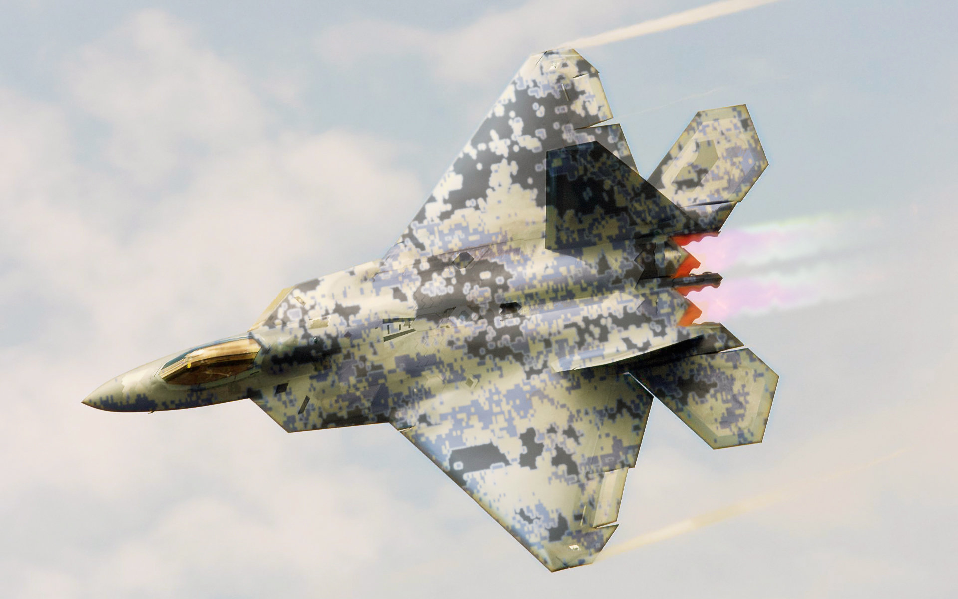 Free download Lockheed Martin F-22 Raptor background ID:446248 hd 1920x1200 for PC