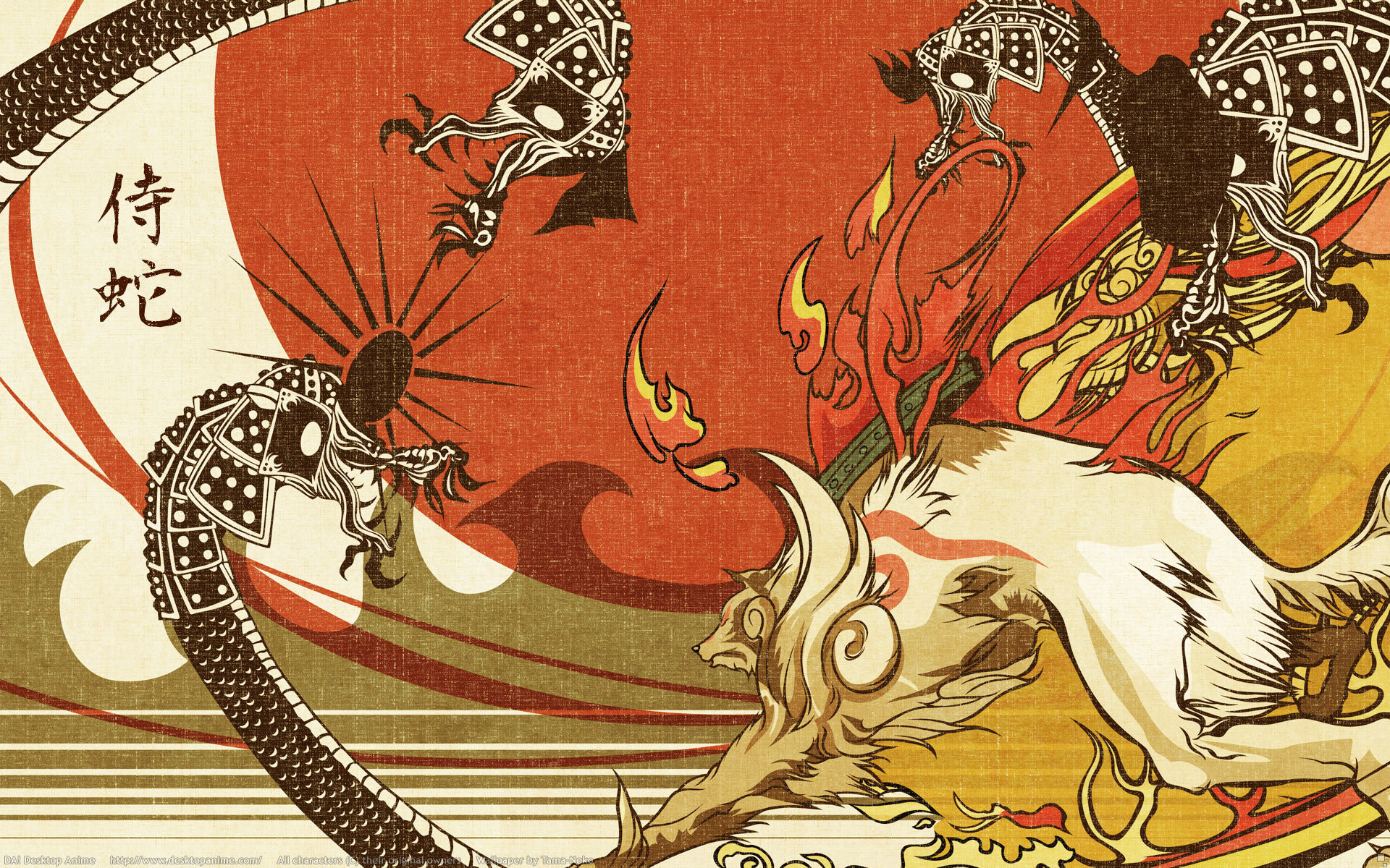Download hd 1920x1200 Okami computer background ID:457038 for free