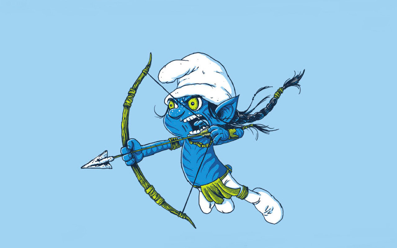 Free Smurfs high quality background ID:466528 for hd 1280x800 PC
