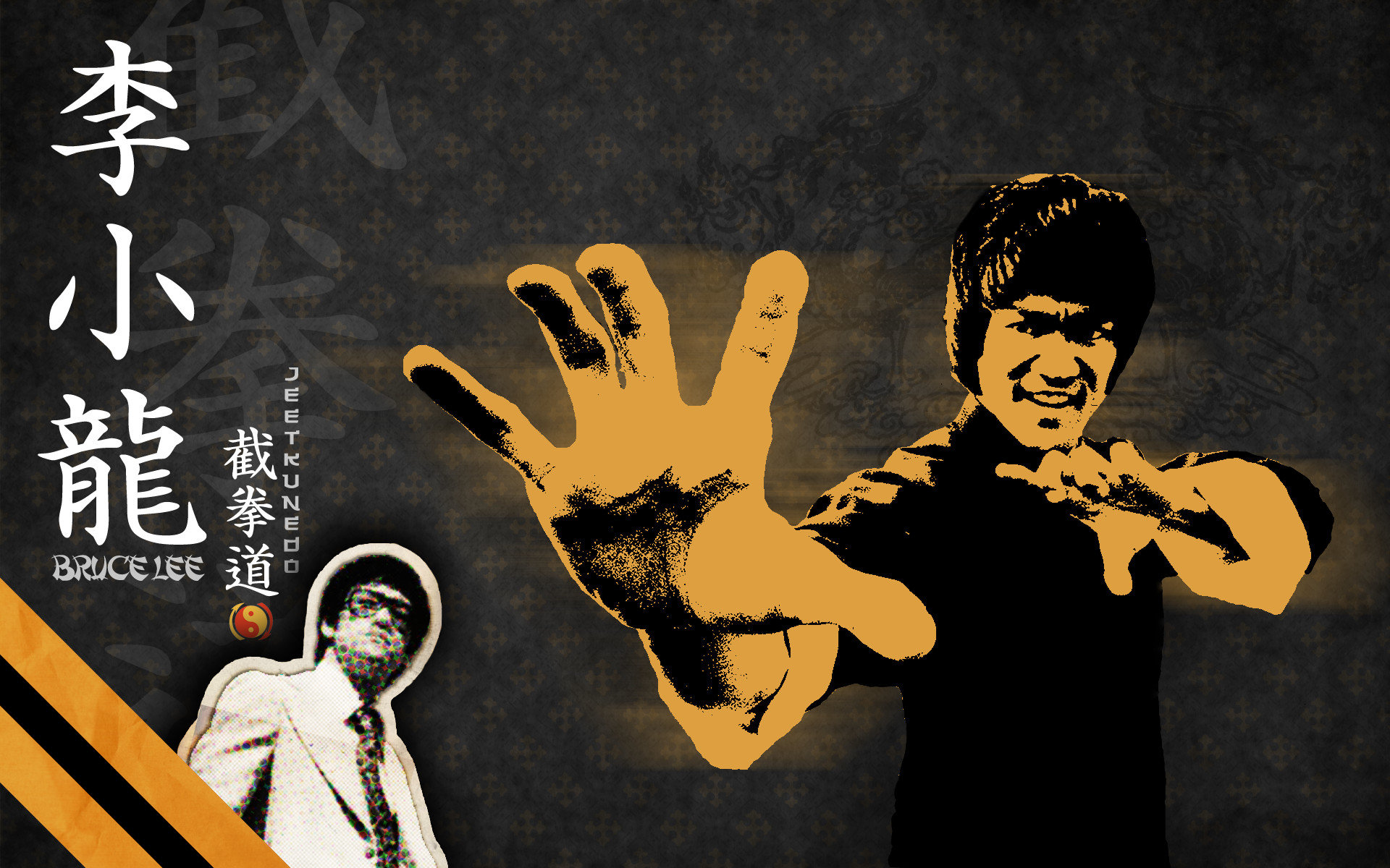 Download hd 1920x1200 Bruce Lee computer wallpaper ID:194258 for free