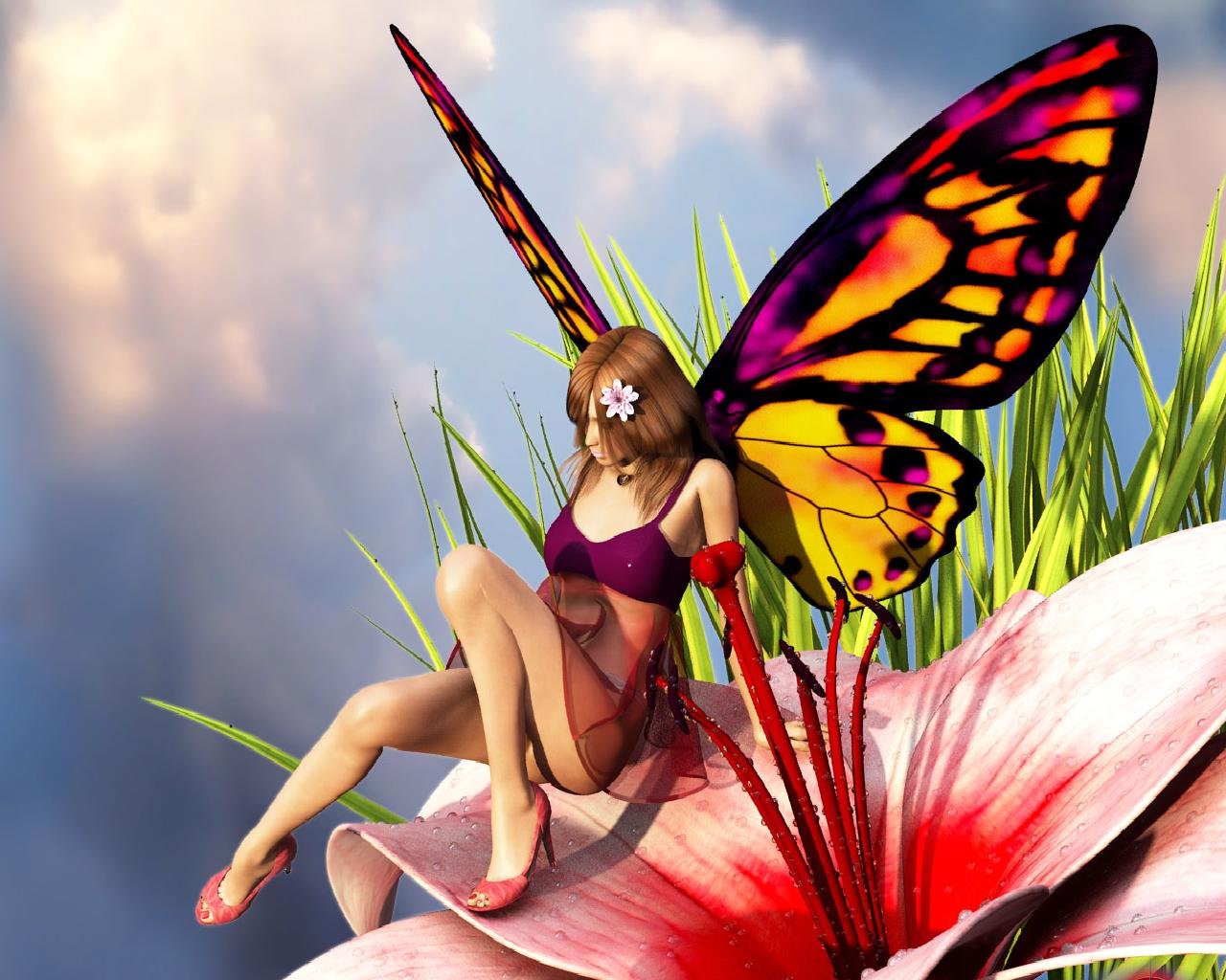 Awesome Fairy free wallpaper ID:96574 for hd 1280x1024 PC