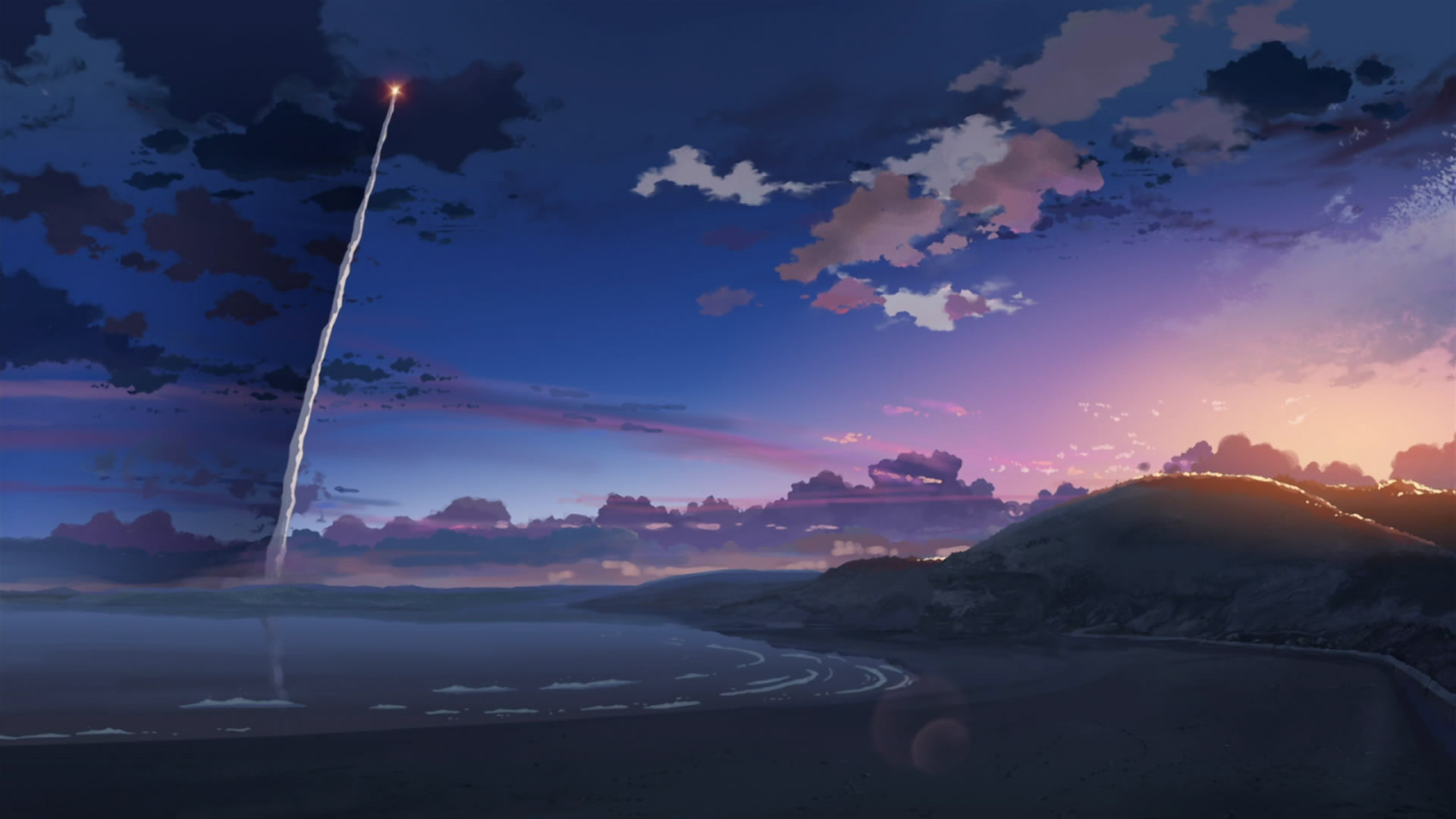Download full hd 1920x1080 5 (cm) Centimeters Per Second computer wallpaper ID:90087 for free