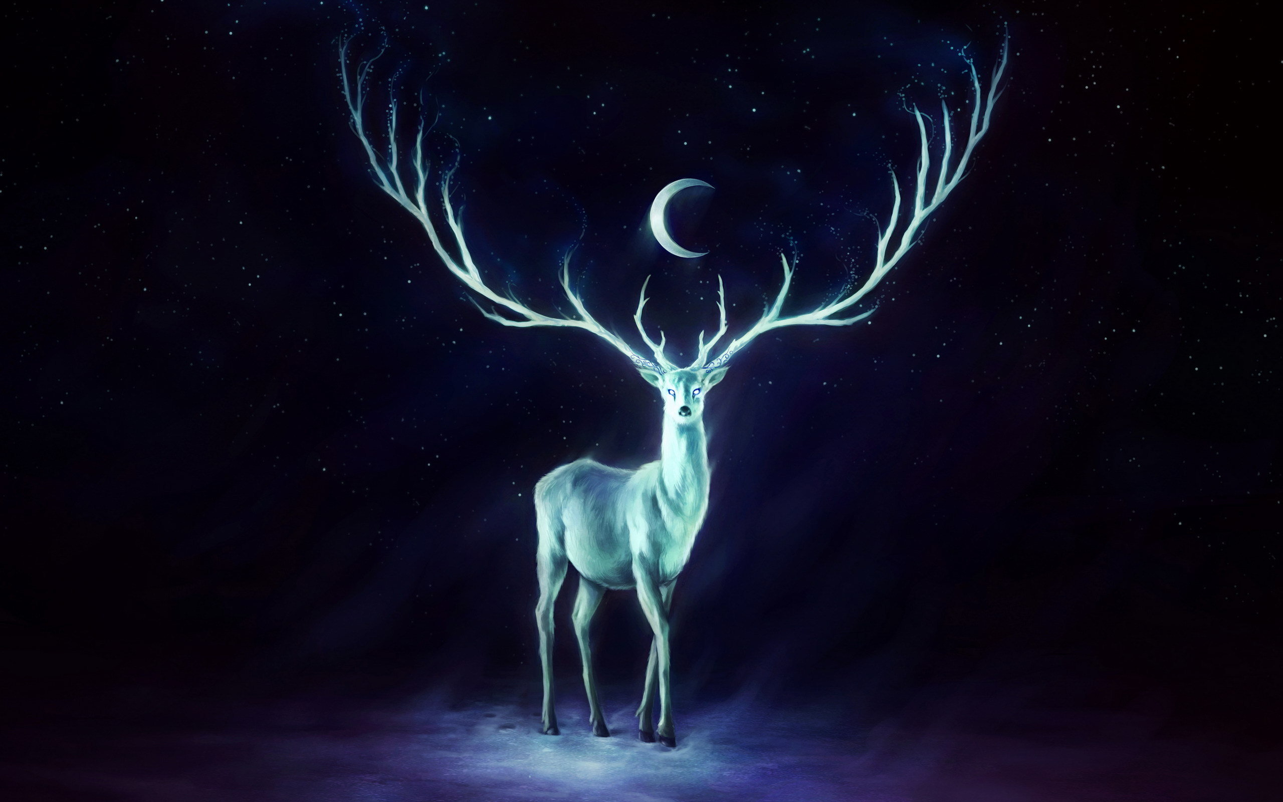 Awesome Deer Fantasy free wallpaper ID:96877 for hd 2560x1600 PC
