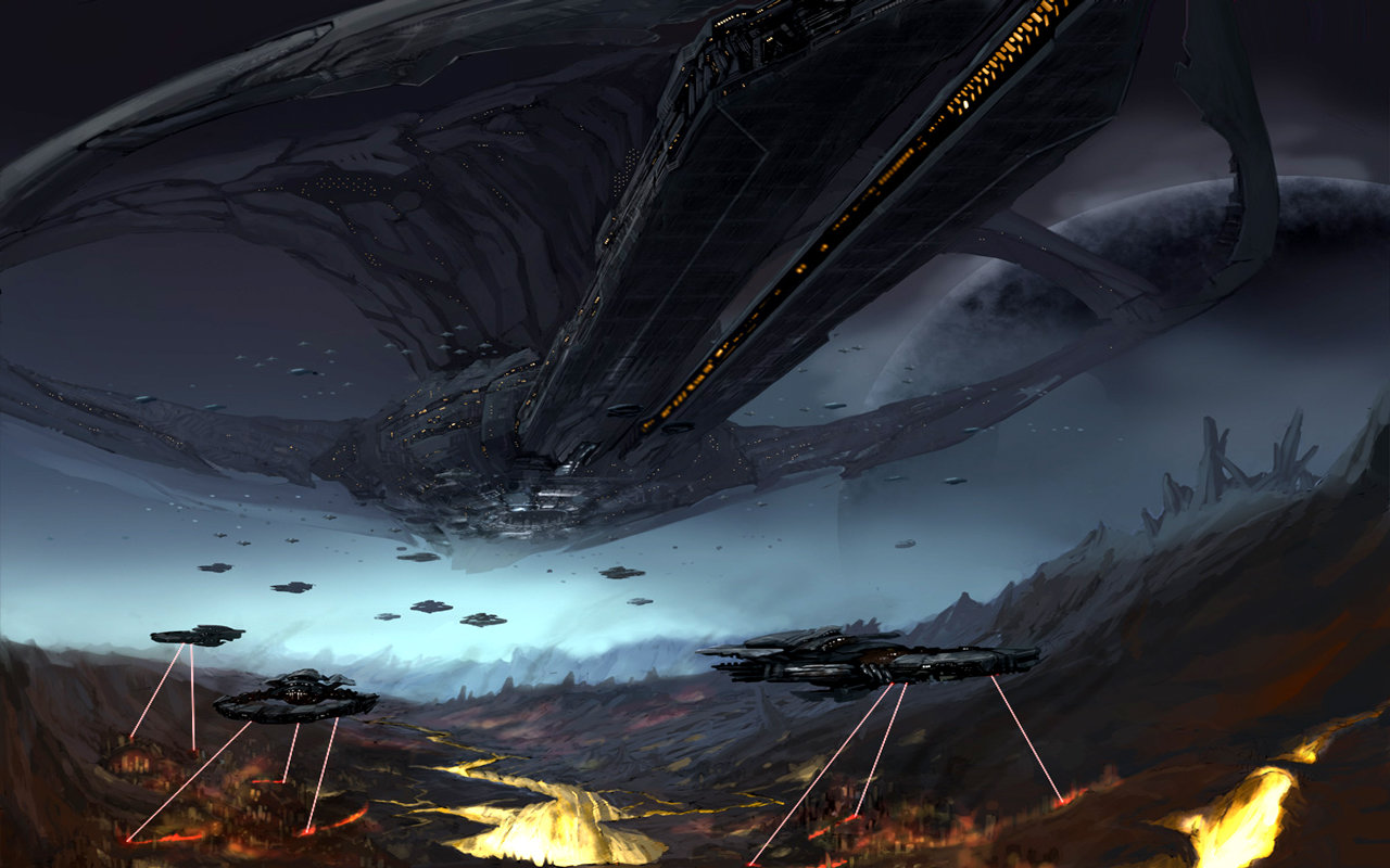 Free download Epic space battle background ID:450456 hd 1280x800 for desktop