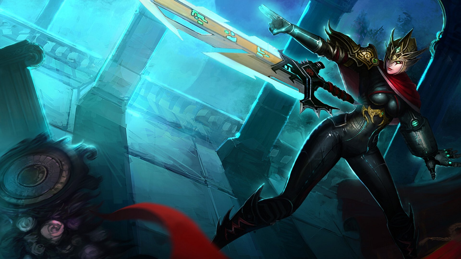 Free Riven (League Of Legends) high quality background ID:172486 for 1080p PC