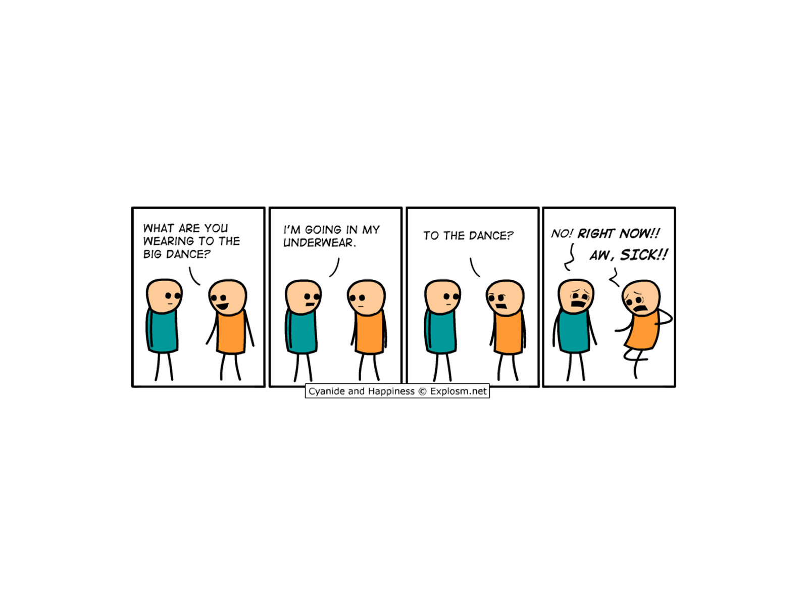 High resolution Cyanide And Happiness hd 1600x1200 wallpaper ID:188111 for desktop