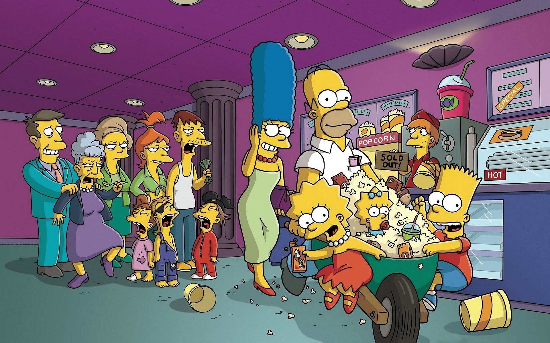 Download hd 1920x1200 The Simpsons PC wallpaper ID:351656 for free
