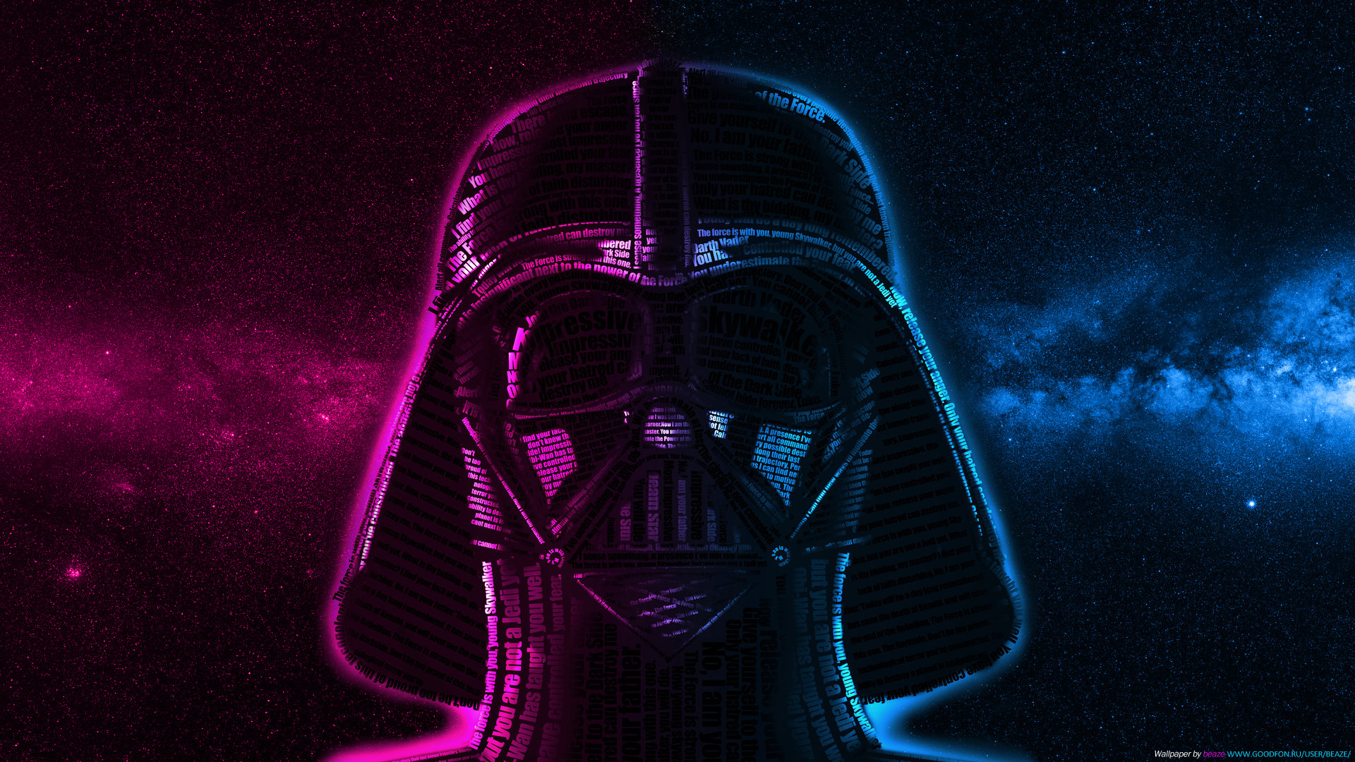Download full hd 1920x1080 Darth Vader desktop wallpaper ID:459234 for free