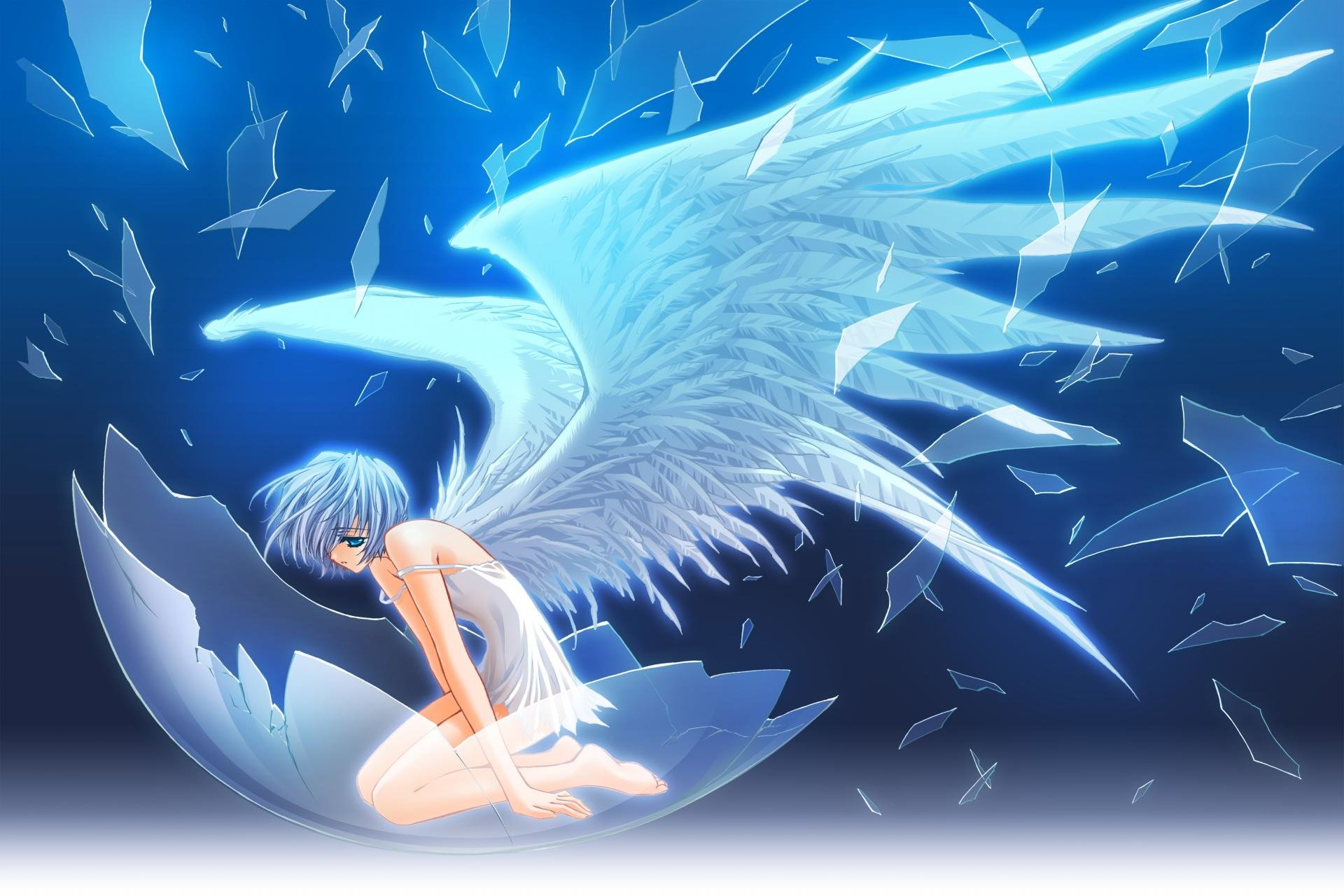 Download hd 1920x1280 Angel Anime computer background ID:61905 for free