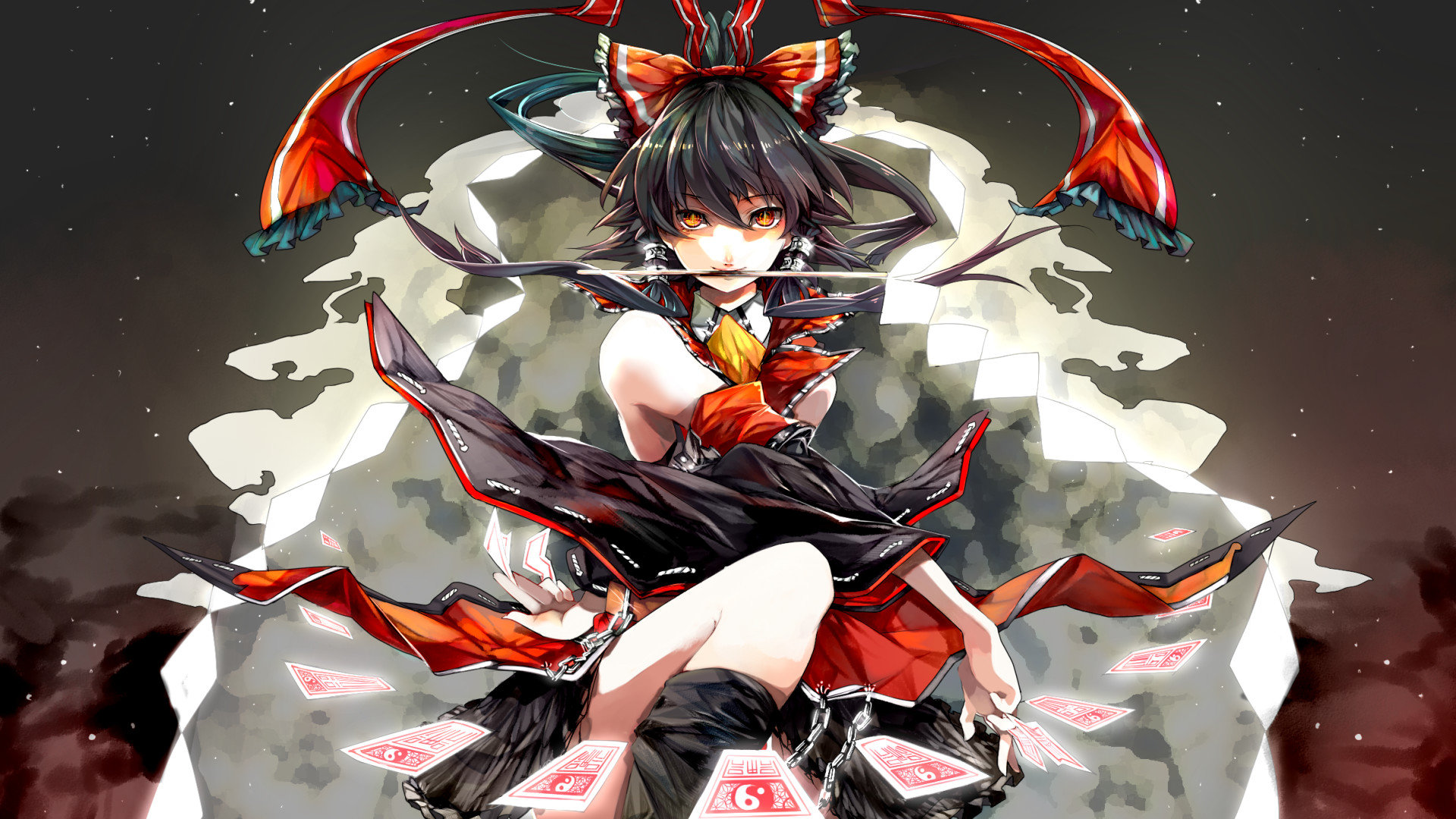 Awesome Reimu Hakurei free background ID:219788 for hd 1080p computer