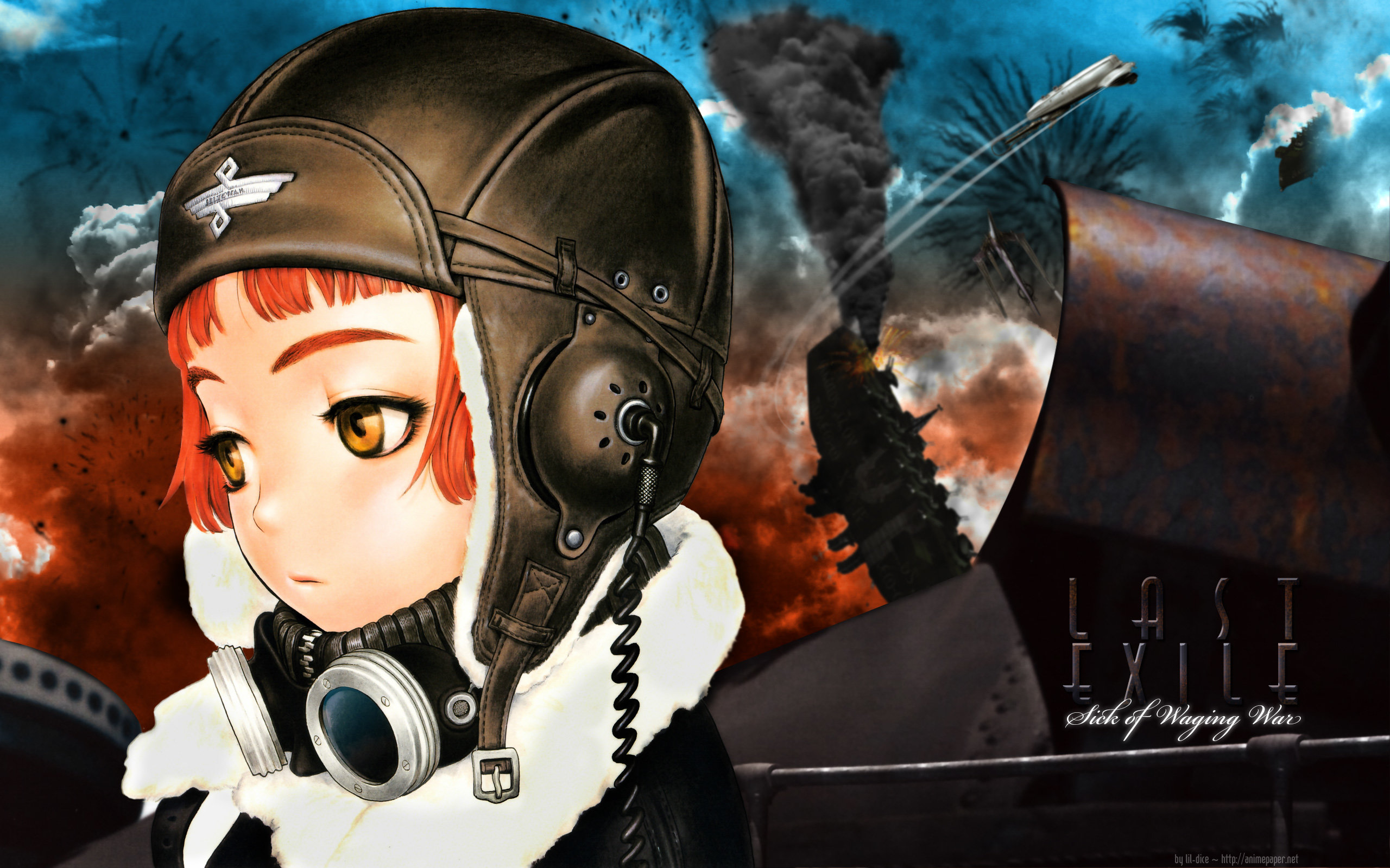 Download hd 2560x1600 Last Exile computer background ID:156899 for free