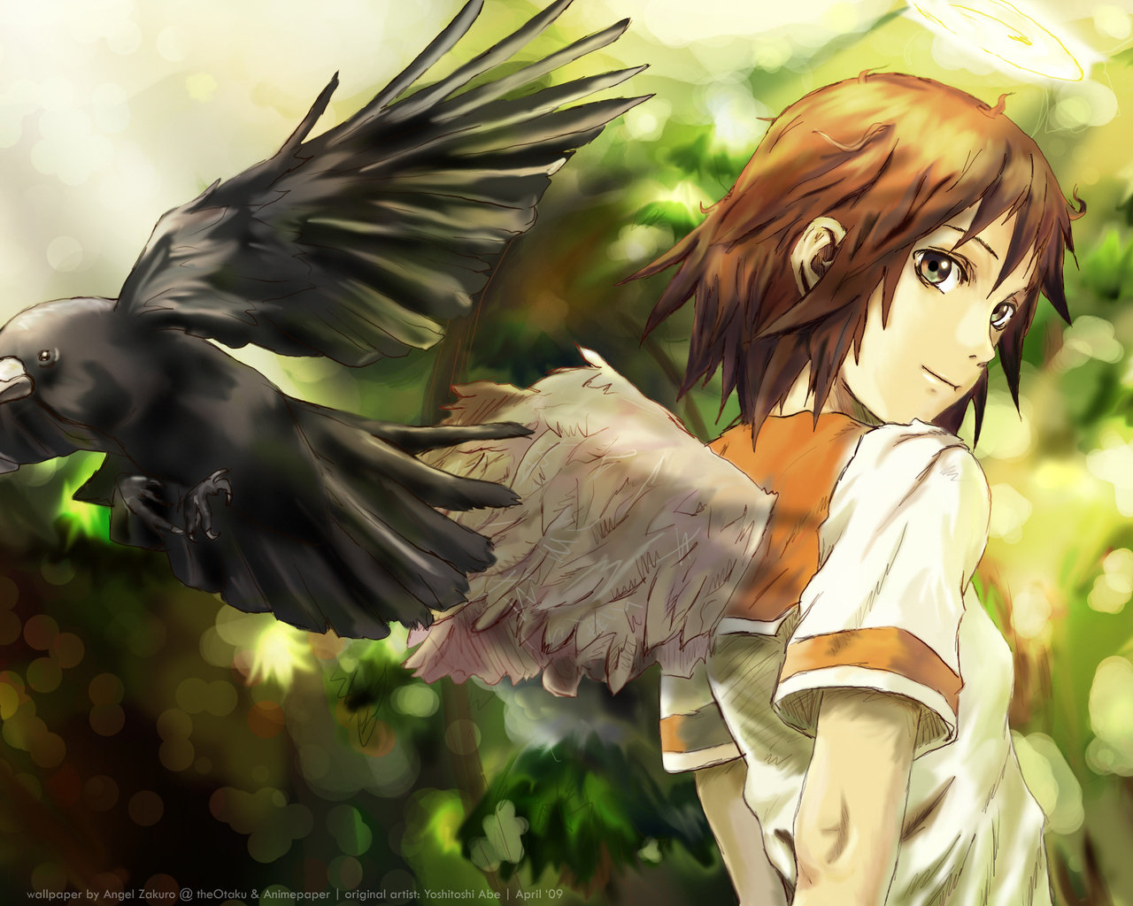 High resolution Haibane Renmei hd 1280x1024 background ID:467857 for desktop