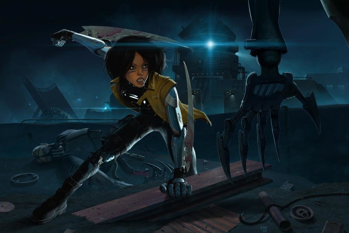 Awesome Battle Angel Alita free wallpaper ID:341706 for hd 1152x768 computer
