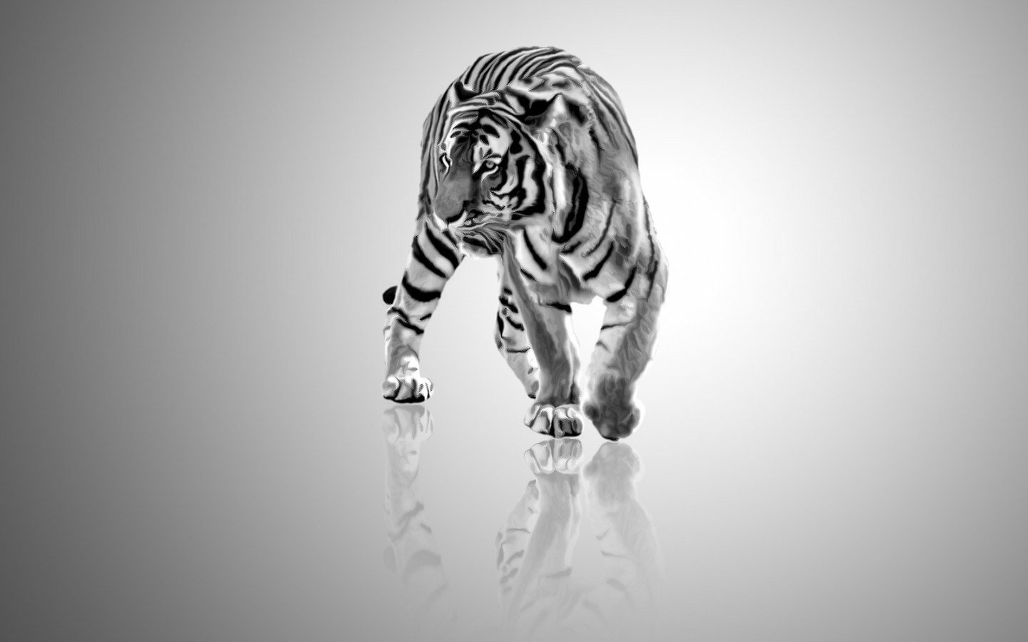 Awesome White Tiger free wallpaper ID:175034 for hd 1440x900 PC