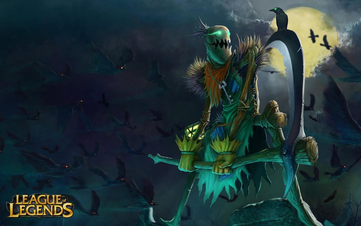 Awesome Fiddlesticks (League Of Legends) free background ID:172875 for hd 1440x900 desktop