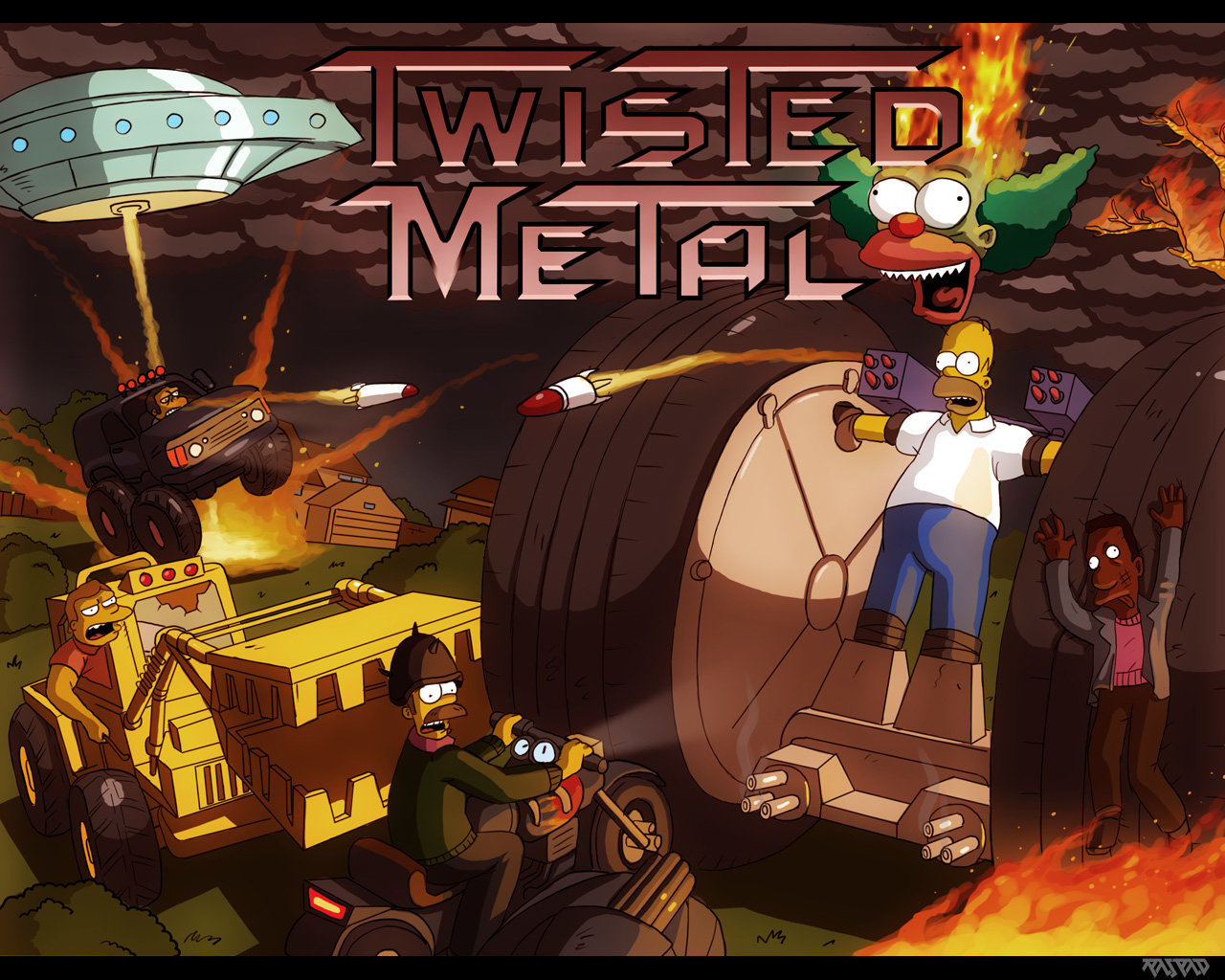Best Twisted Metal background ID:307841 for High Resolution hd 1280x1024 desktop