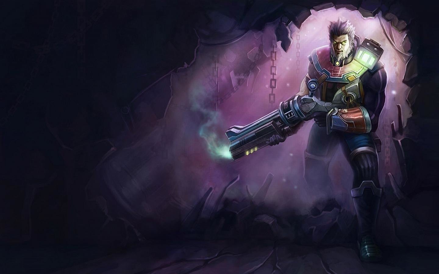Download hd 1440x900 Graves (League Of Legends) PC background ID:173821 for free