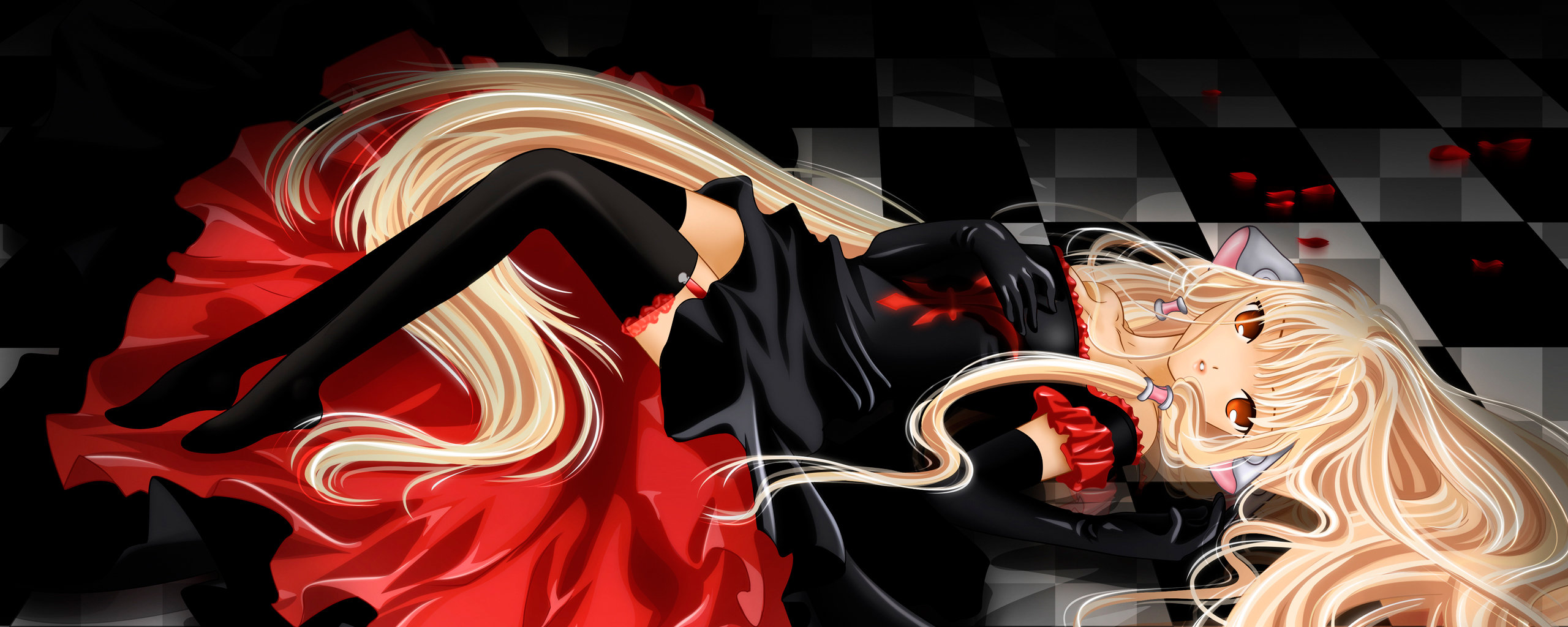 Free Chobits high quality background ID:149668 for dual monitor 2569x1024 computer