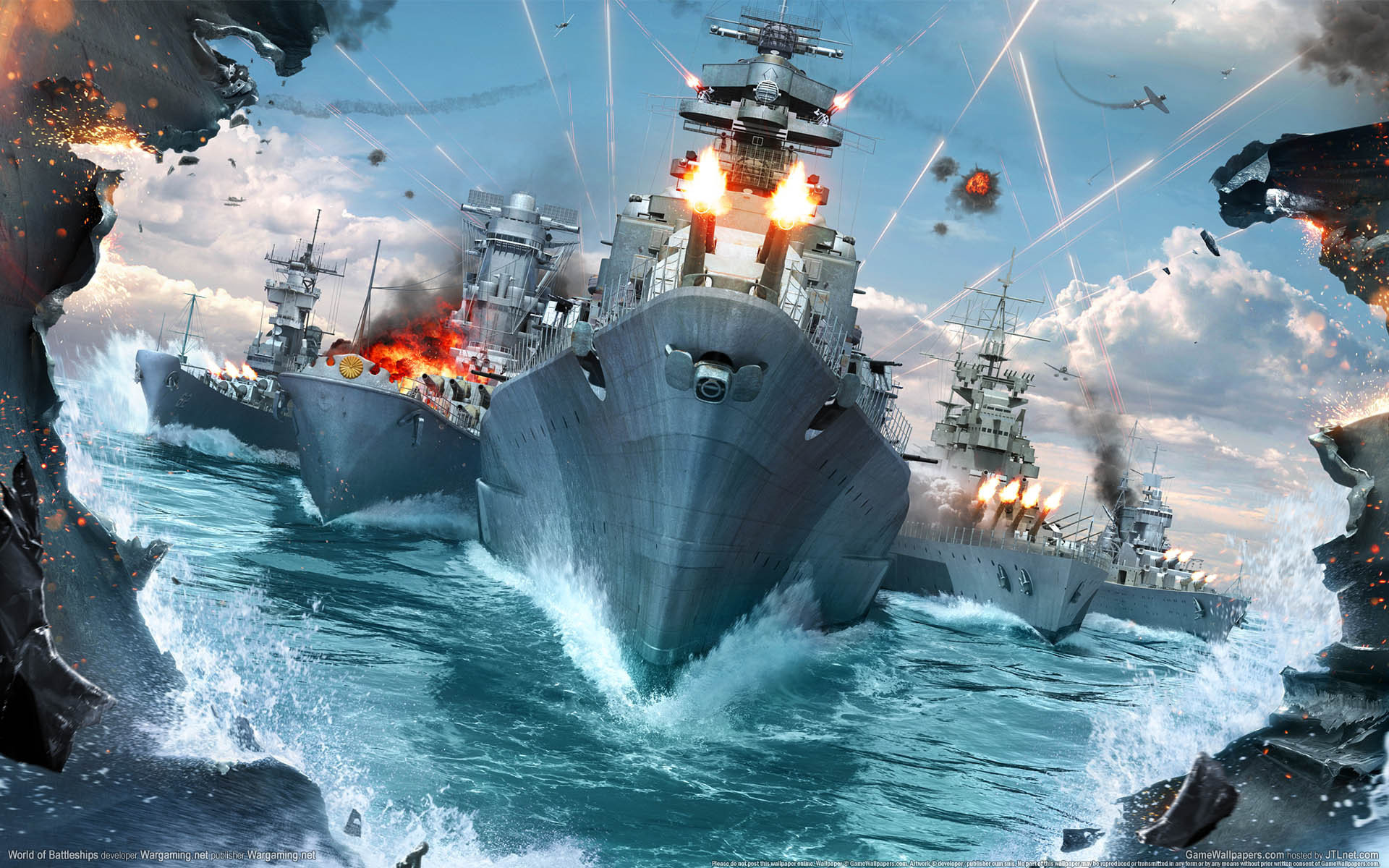 Awesome World Of Warships free wallpaper ID:69331 for hd 1920x1200 computer