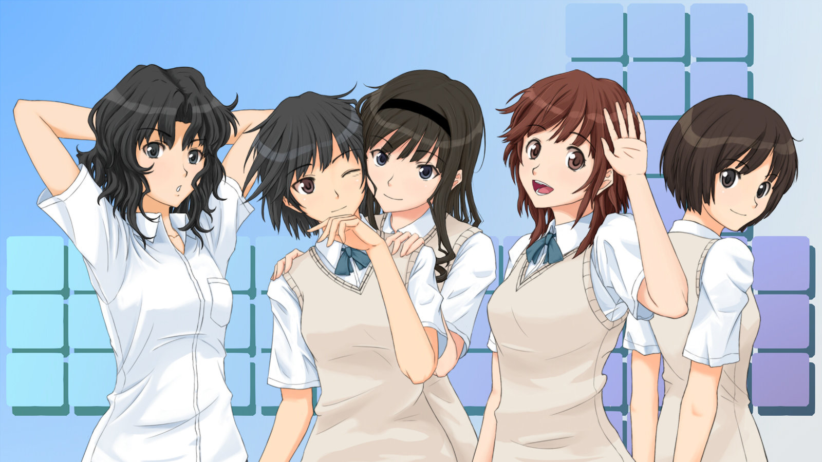 Awesome Amagami SS free wallpaper ID:253165 for hd 1600x900 computer