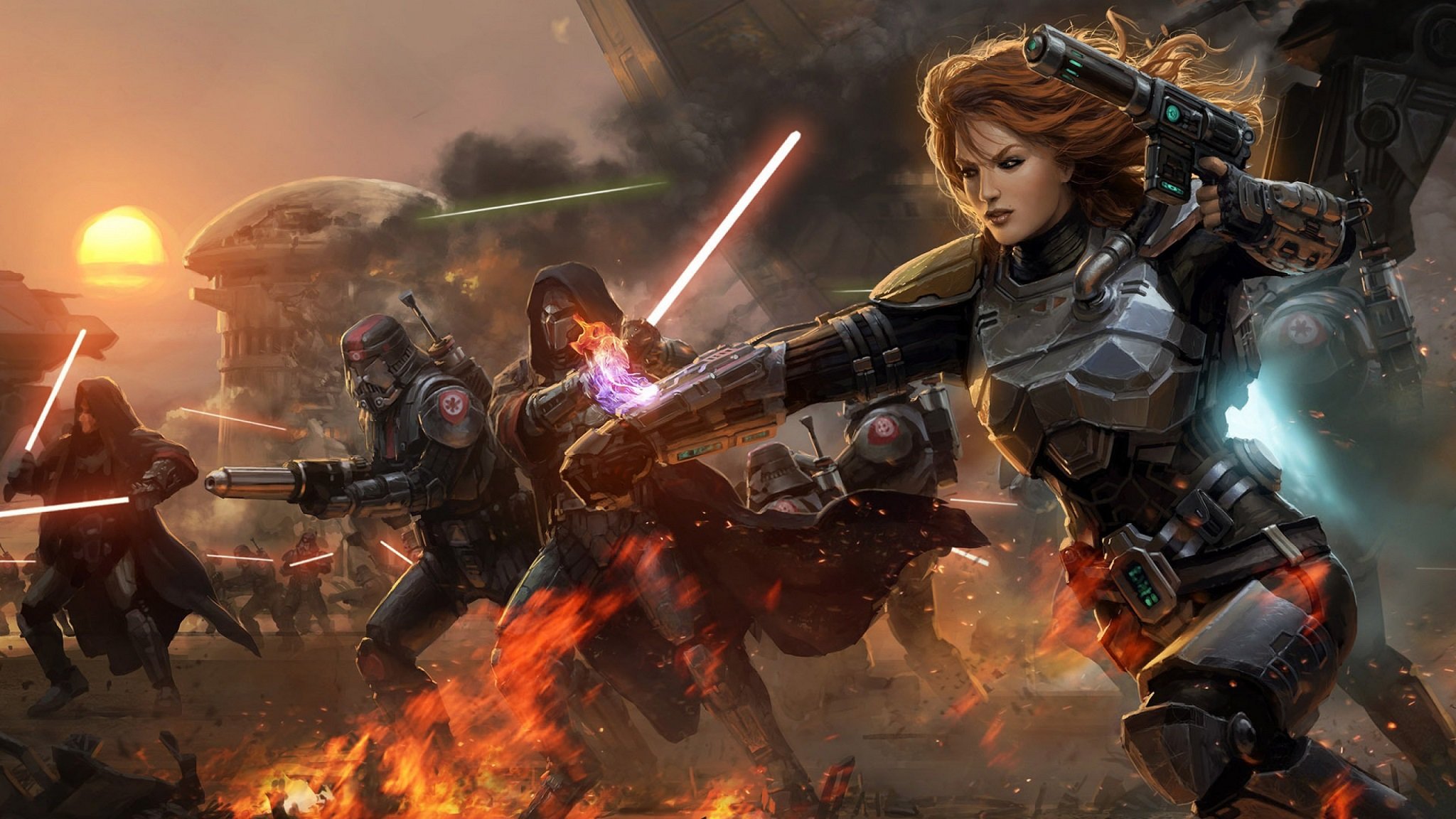 Free Star Wars: The Old Republic high quality background ID:105943 for hd 2048x1152 desktop
