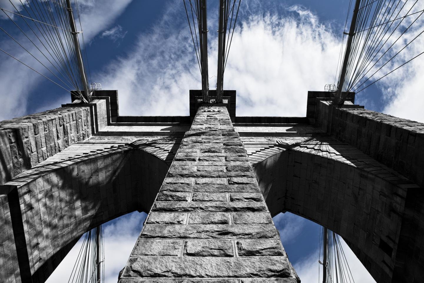 Free download Brooklyn Bridge background ID:478661 hd 1440x960 for PC