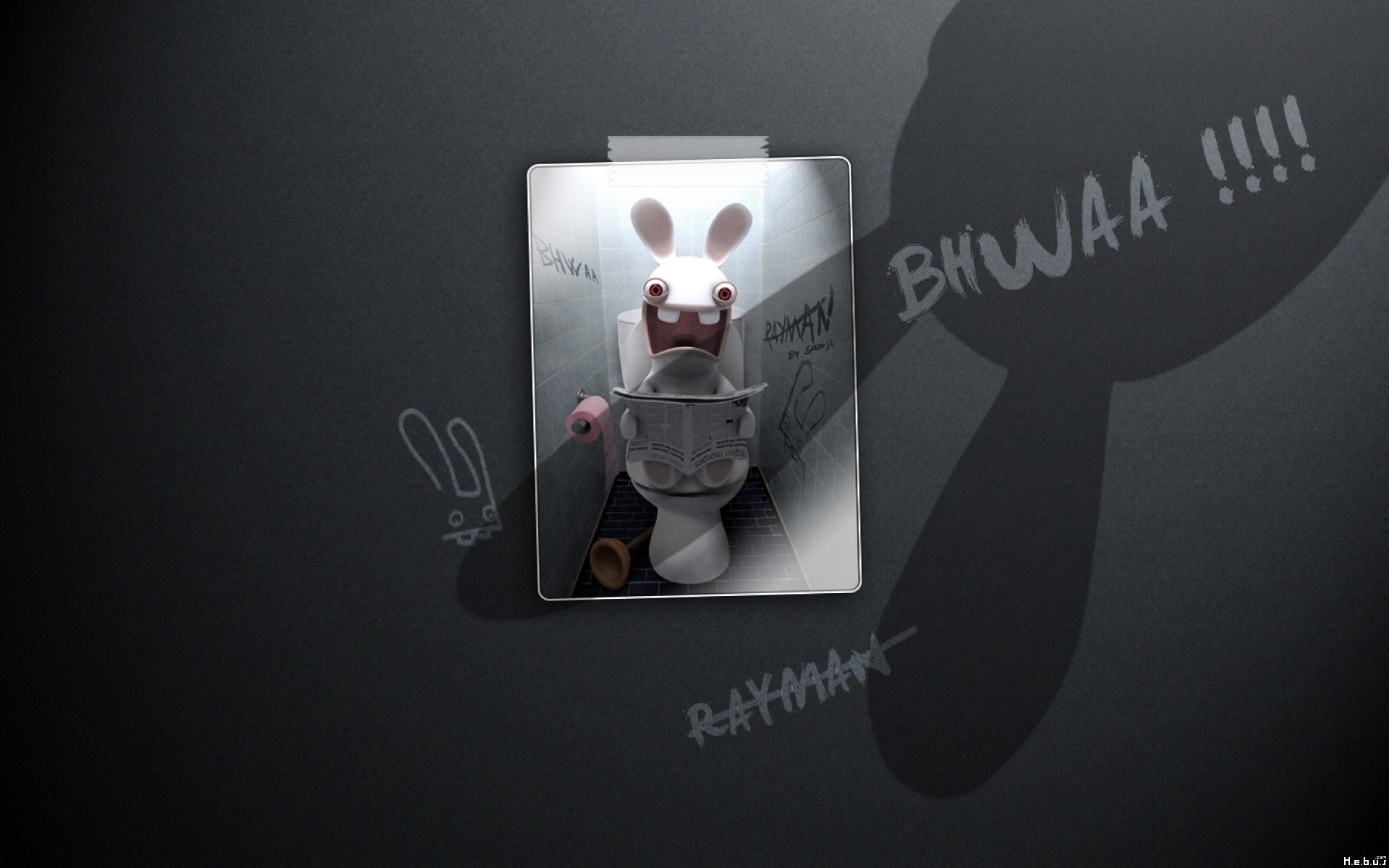Awesome Raving Rabbids free wallpaper ID:284506 for hd 1920x1200 computer