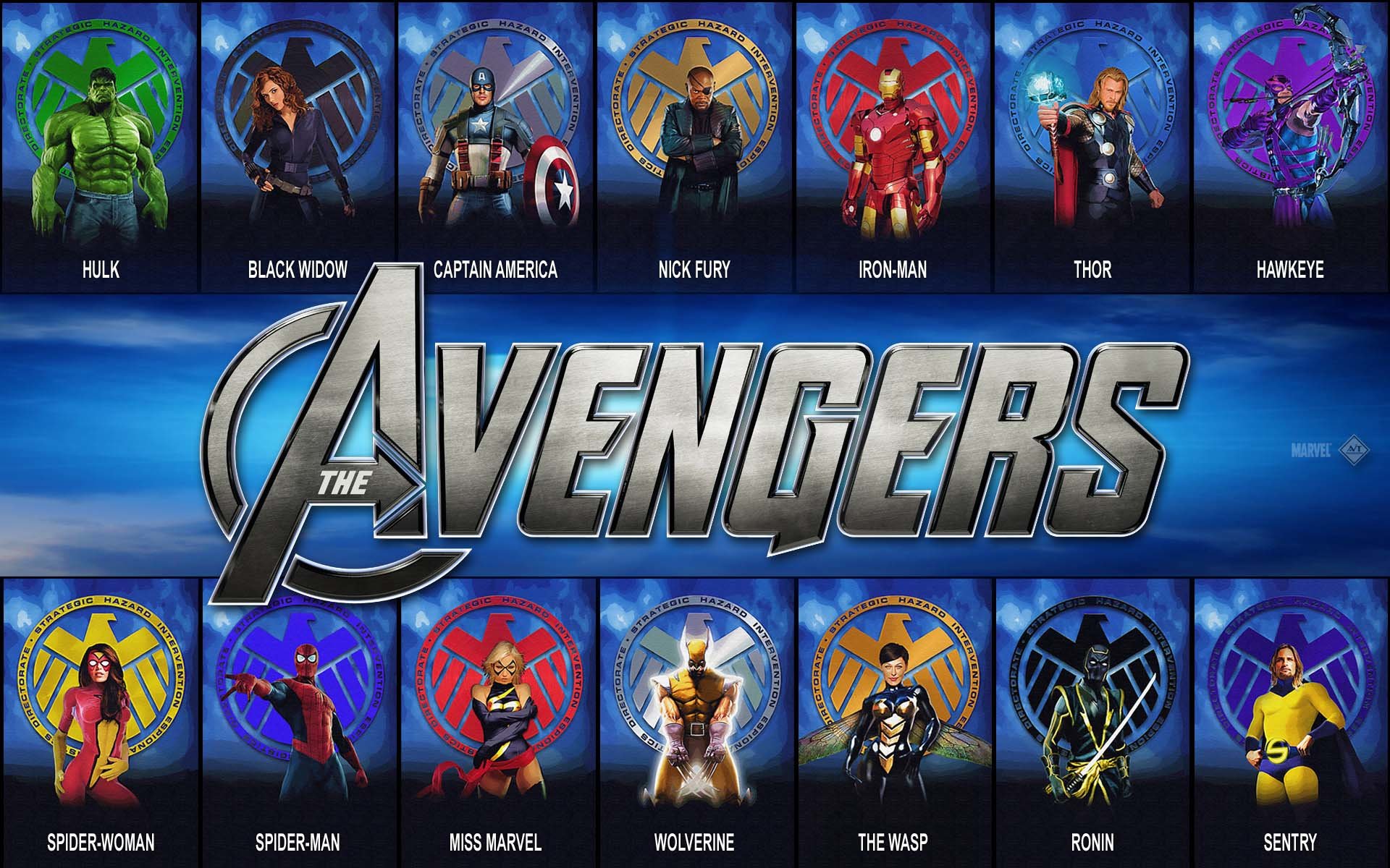 Download hd 1920x1200 Avengers comics computer wallpaper ID:334420 for free