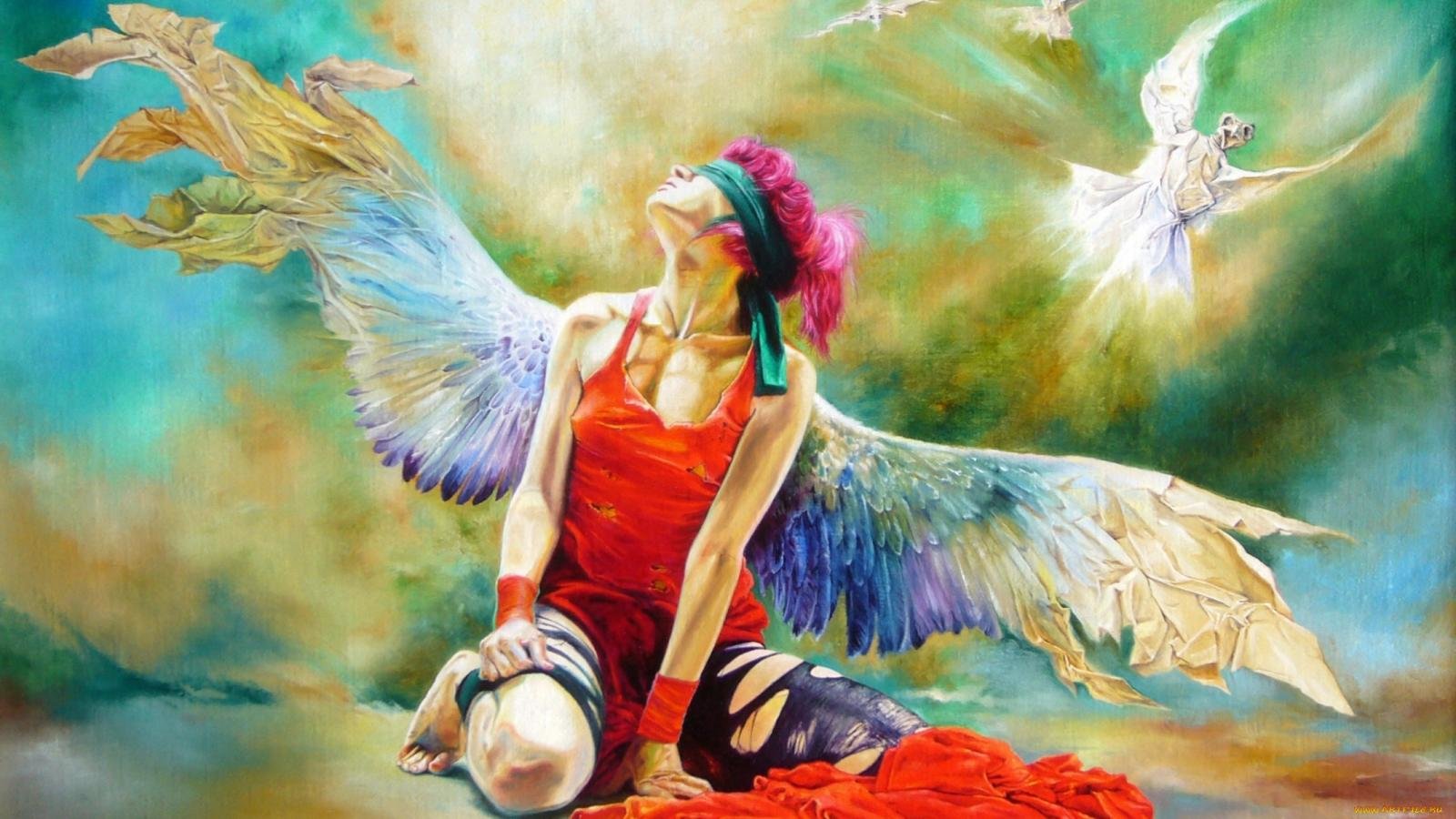 Awesome Angel free background ID:7713 for hd 1600x900 desktop
