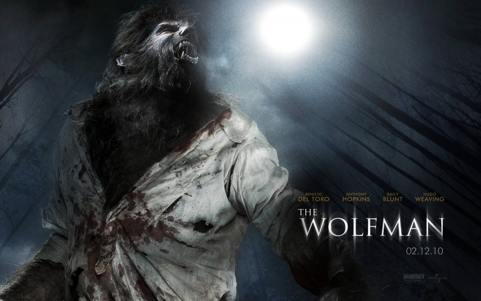 Awesome The Wolfman free wallpaper ID:137884 for hd 1680x1050 PC