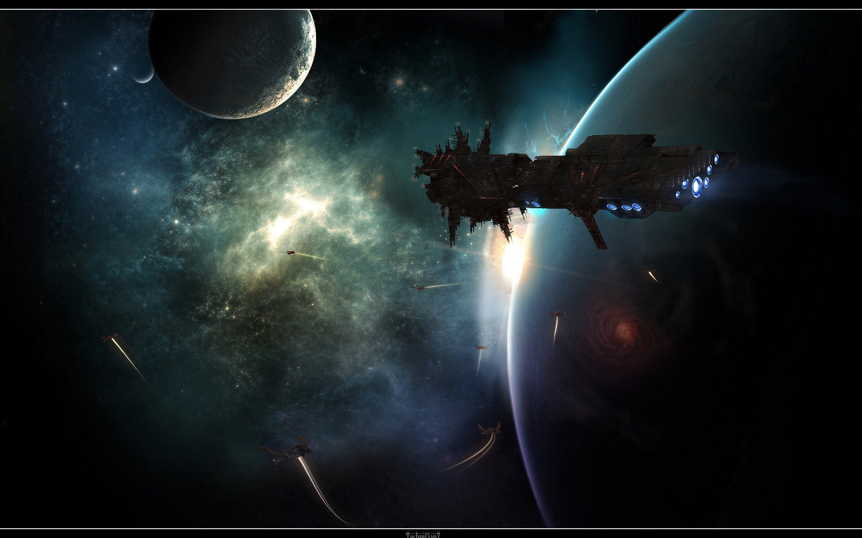 Best Spaceship wallpaper ID:184007 for High Resolution hd 1680x1050 PC