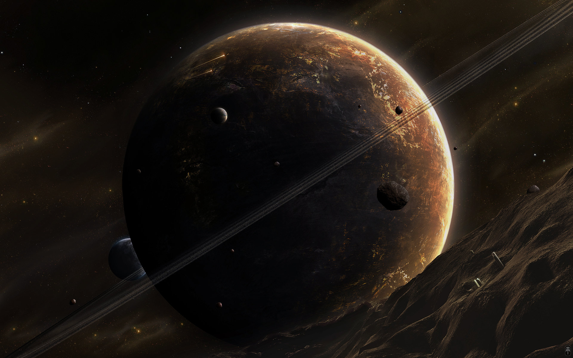 Free download Planetscape background ID:271795 hd 1920x1200 for computer