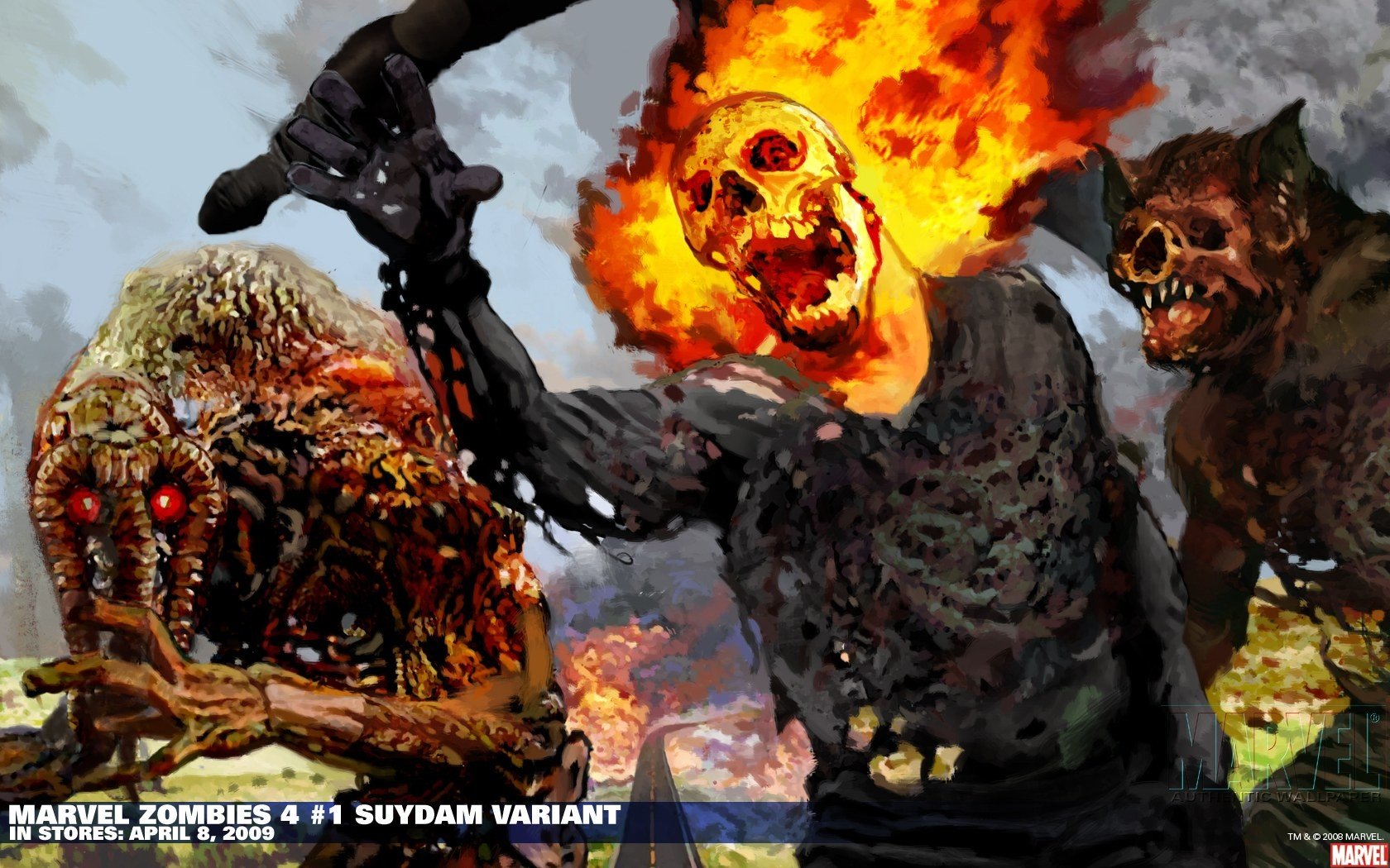 High resolution Ghost Rider hd 1680x1050 wallpaper ID:29433 for computer