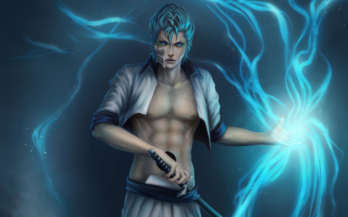 Download hd 1440x900 Grimmjow Jaegerjaquez PC background ID:419012 for free