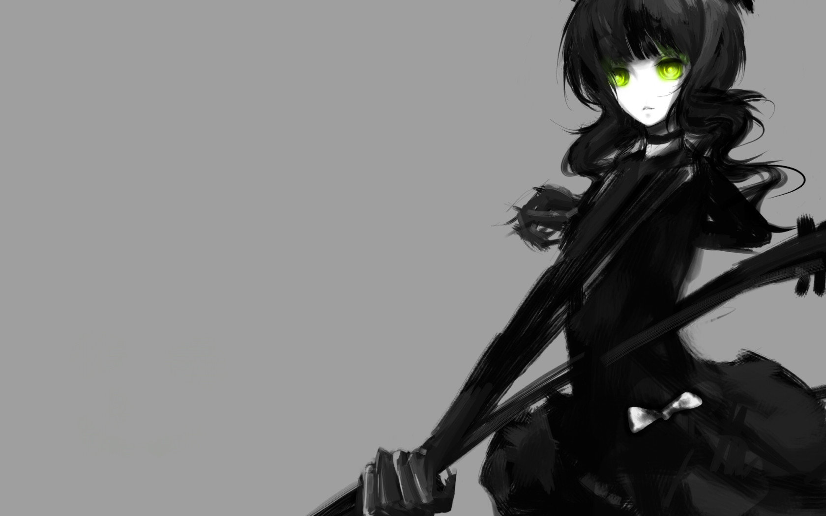Download hd 1680x1050 Dead Master (Black Rock Shooter) PC background ID:453643 for free