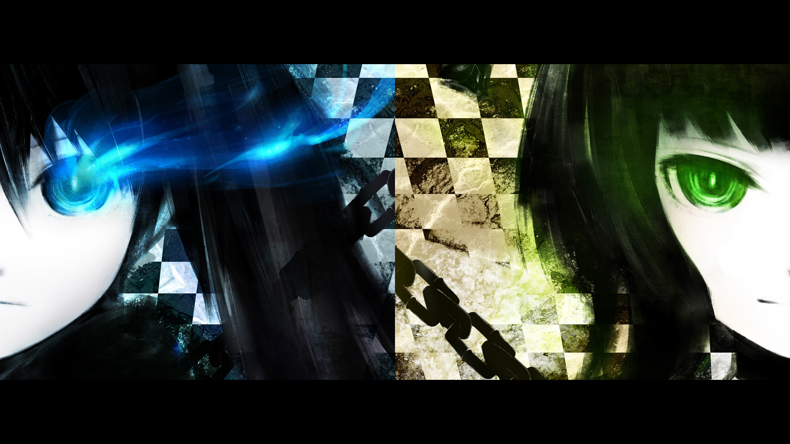 Best Dead Master (Black Rock Shooter) background ID:454203 for High Resolution hd 2560x1440 computer