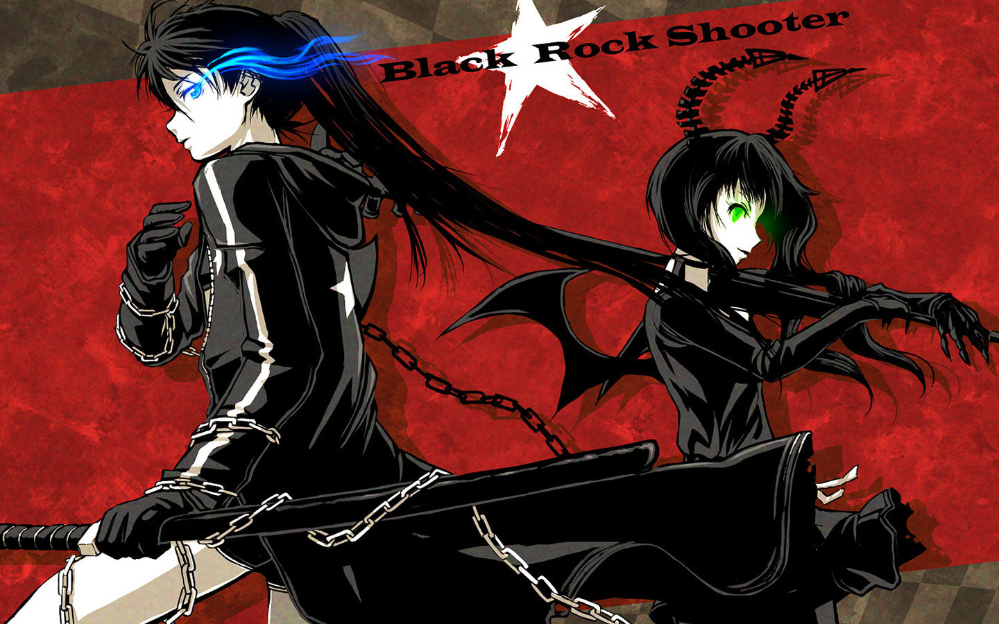 Best Dead Master (Black Rock Shooter) background ID:454602 for High Resolution hd 1440x900 desktop