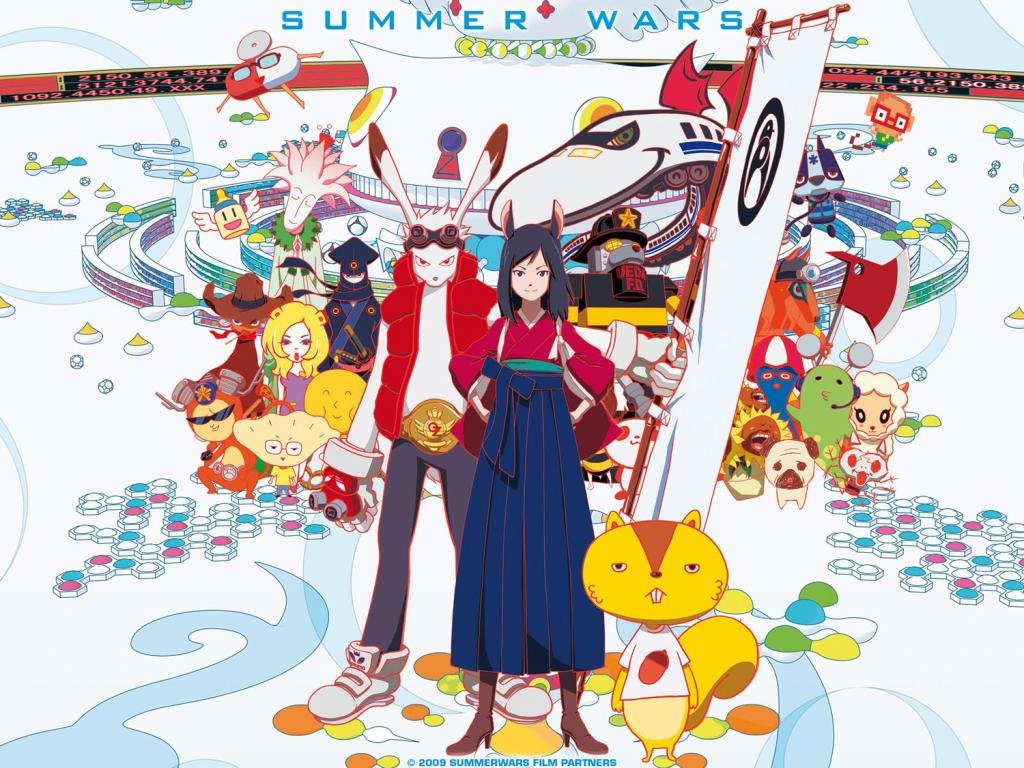 Free download Summer Wars background ID:349419 hd 1024x768 for PC