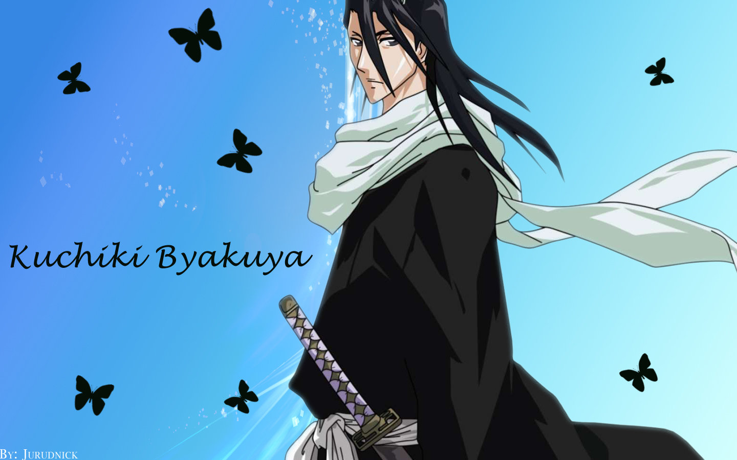 Awesome Byakuya Kuchiki free background ID:417327 for hd 1440x900 PC