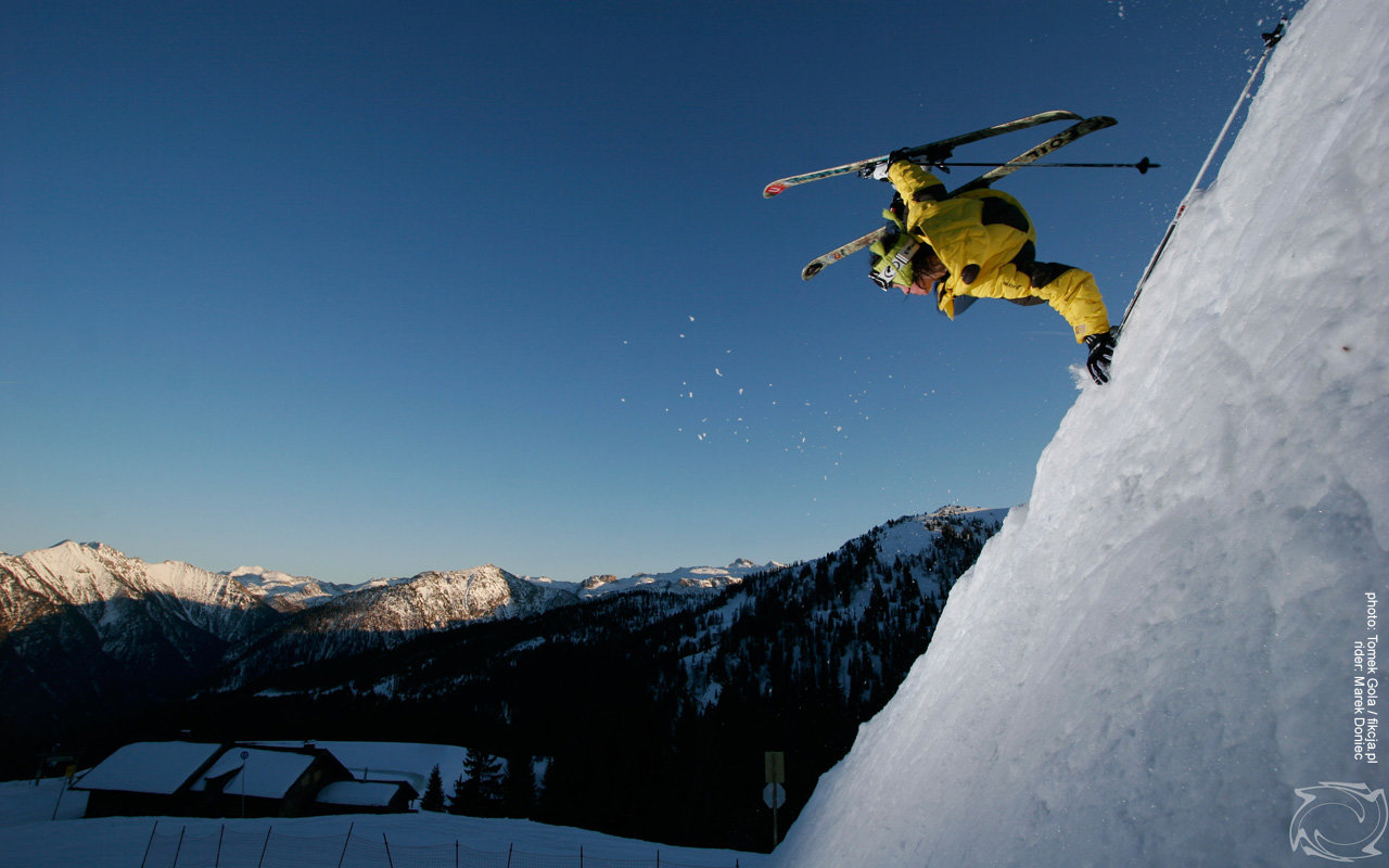 Free Skiing high quality wallpaper ID:27235 for hd 1280x800 PC