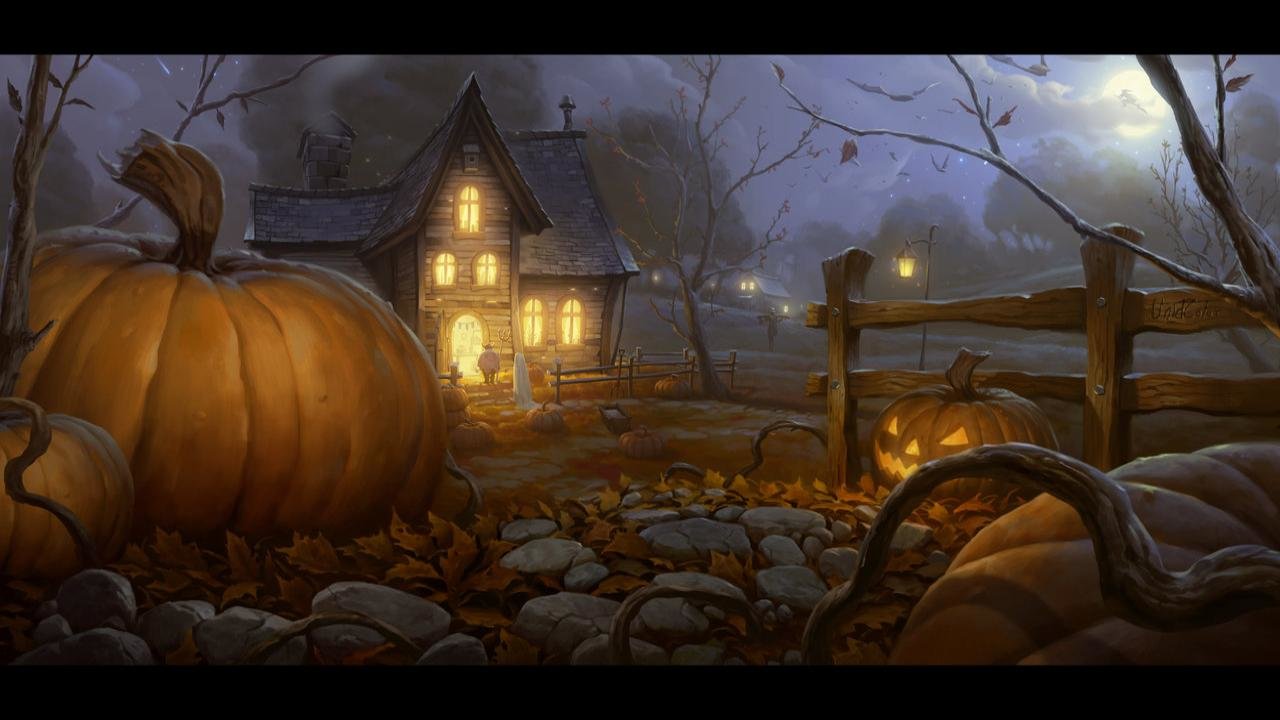 Download hd 1280x720 Halloween computer background ID:402345 for free