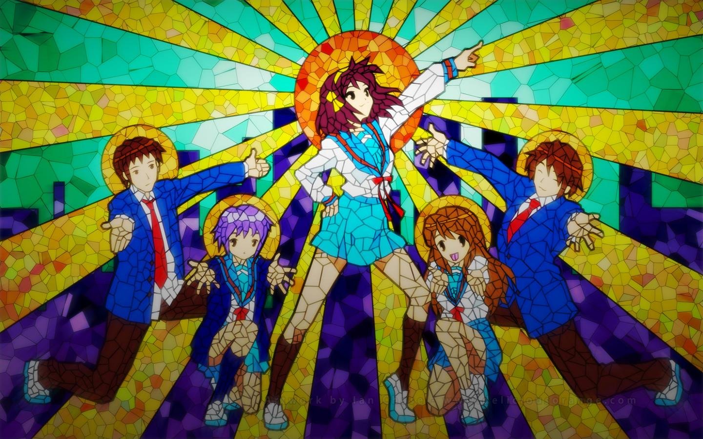 Awesome The Melancholy Of Haruhi Suzumiya free background ID:139377 for hd 1440x900 PC