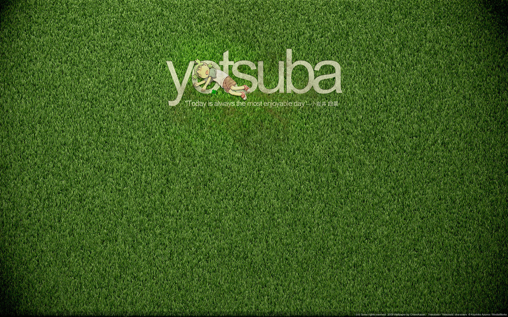 Download hd 1920x1200 Yotsuba! PC wallpaper ID:50347 for free