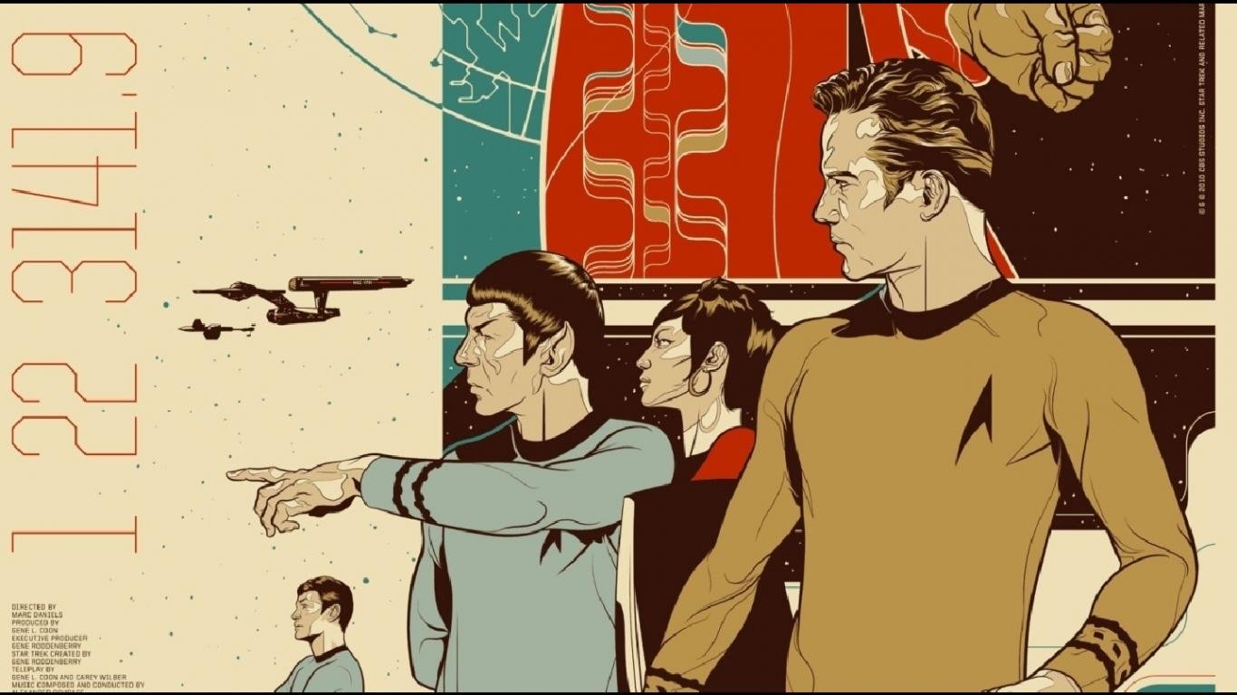 Download 1366x768 laptop Star Trek: The Original Series PC background ID:198019 for free