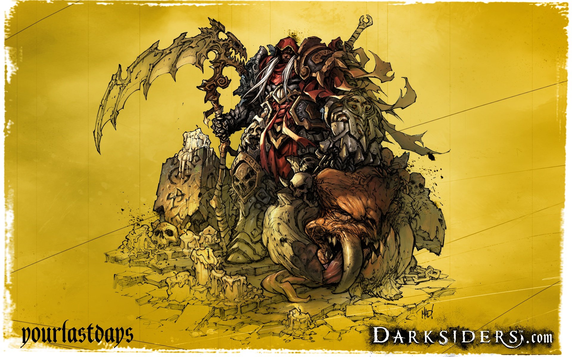 High resolution Darksiders hd 1920x1200 wallpaper ID:409811 for computer